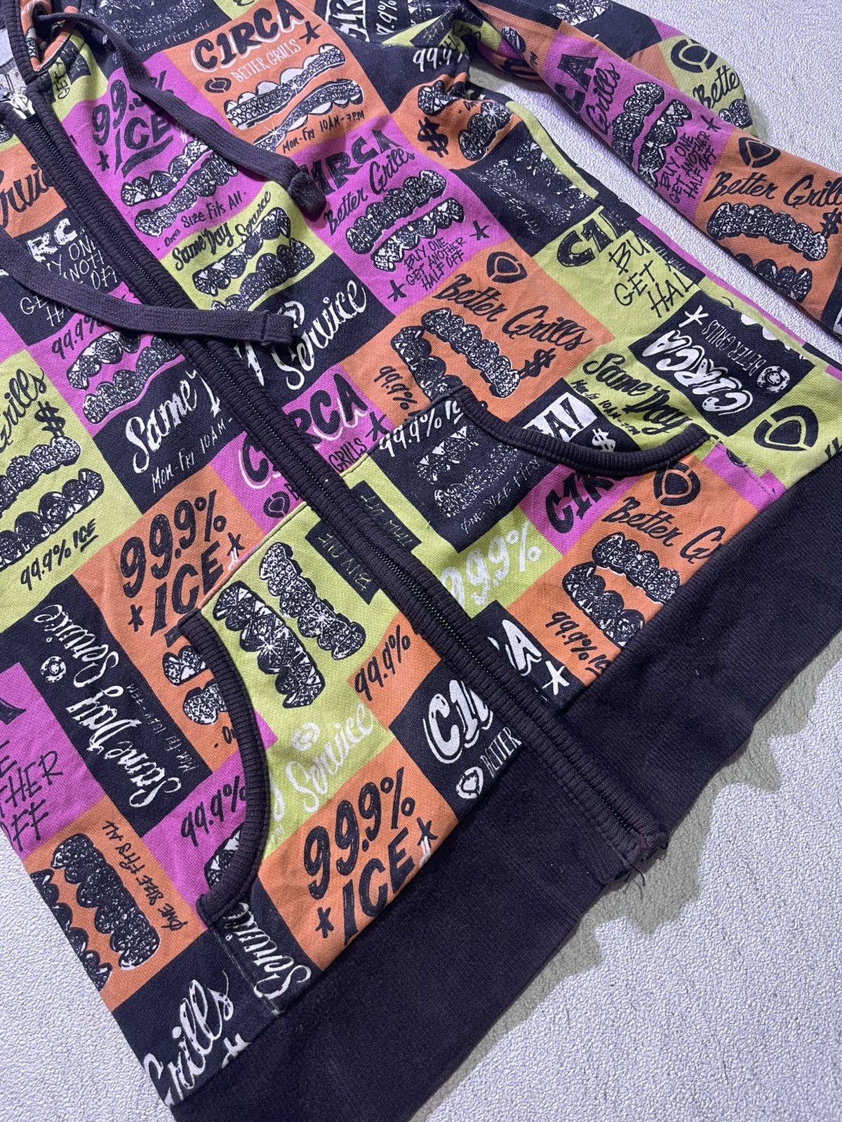 Hysteric Glamour Y2K CIRCA hoodies full ziper full print style Size US M / EU 48-50 / 2 - 4 Thumbnail