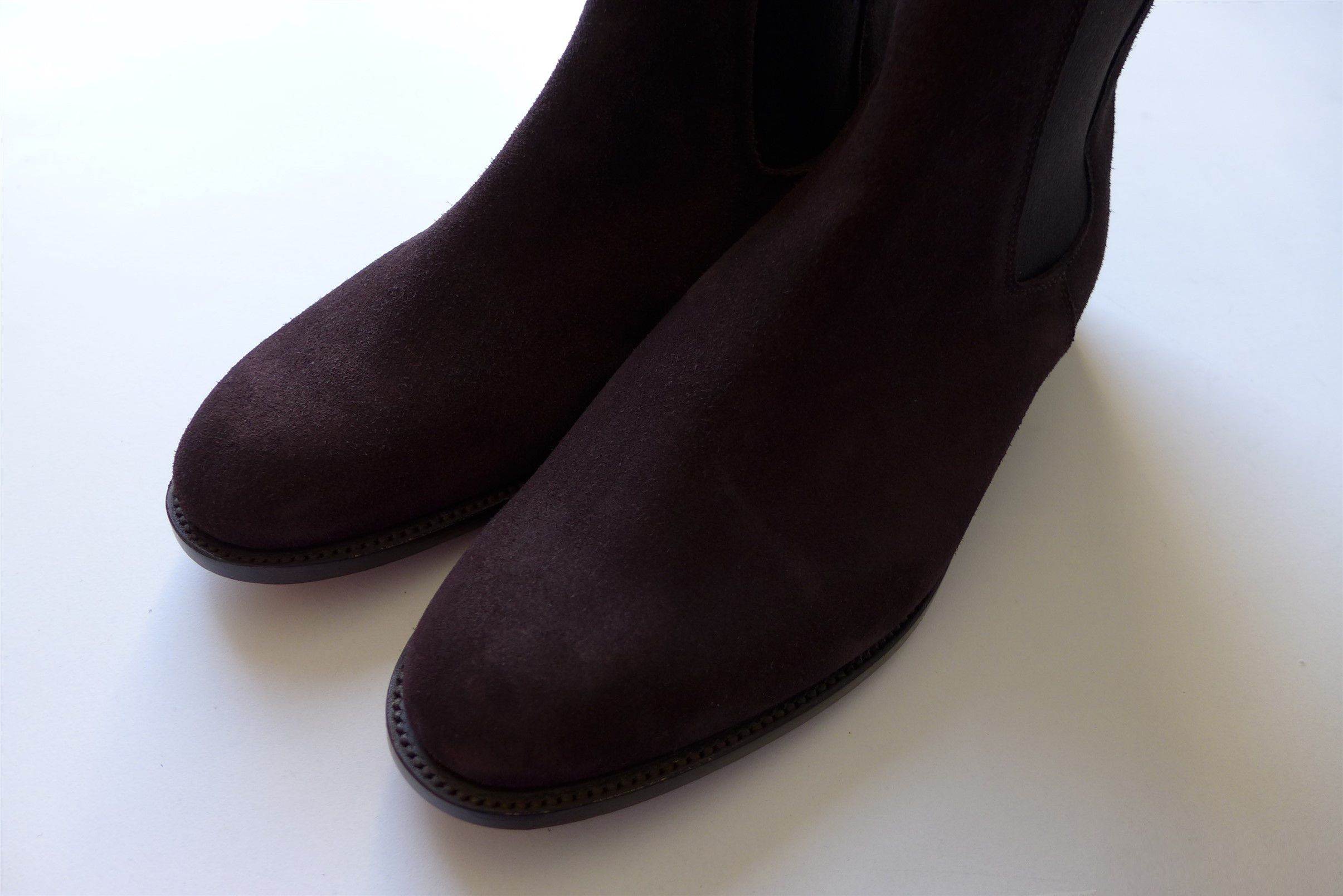 Tricker's Tricker's Gigio Chelsea Boots - Coffee Ox Reverse Suede Size US 8.5 / EU 41-42 - 8 Thumbnail