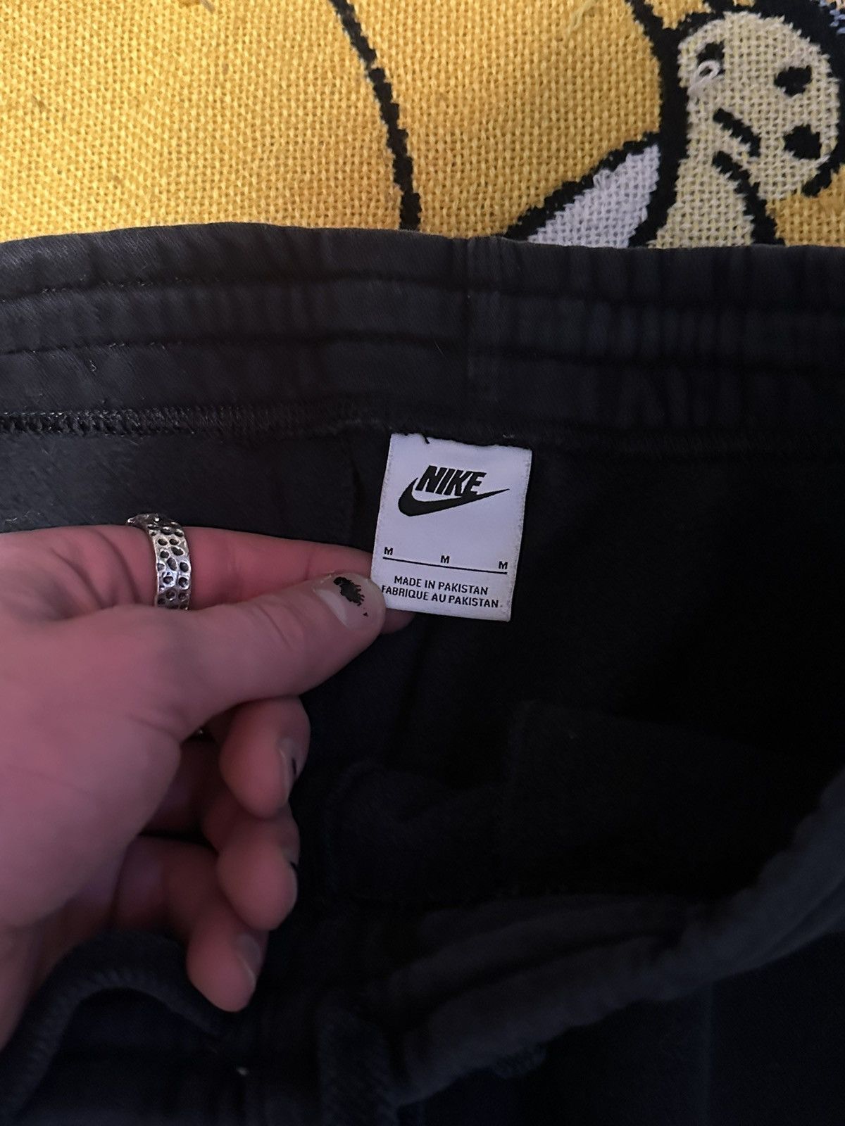 Nike Vintage Y2K Black Nike Sweatpants Size US 30 / EU 46 - 2 Thumbnail