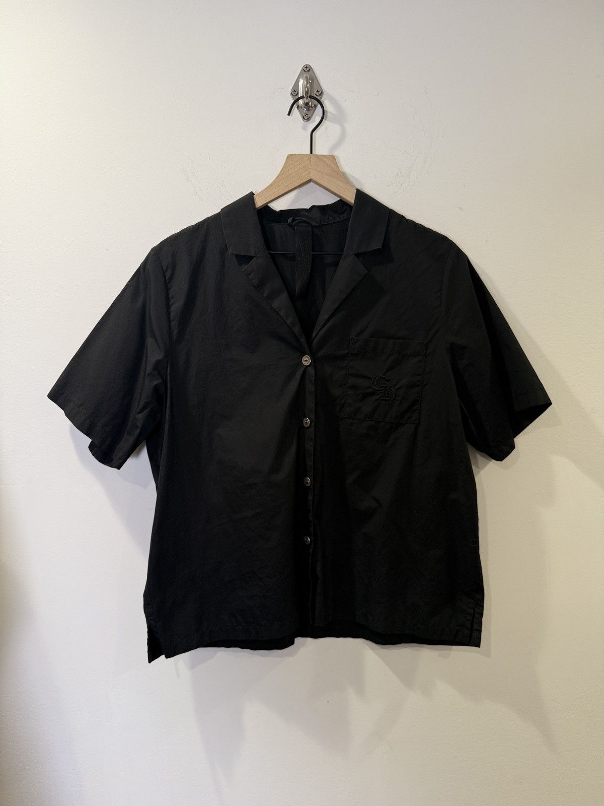 Chrome Hearts Chrome Hearts Embroidered Josephine Camp Collar Shirt Size L / US 10 / IT 46 - 2 Thumbnail