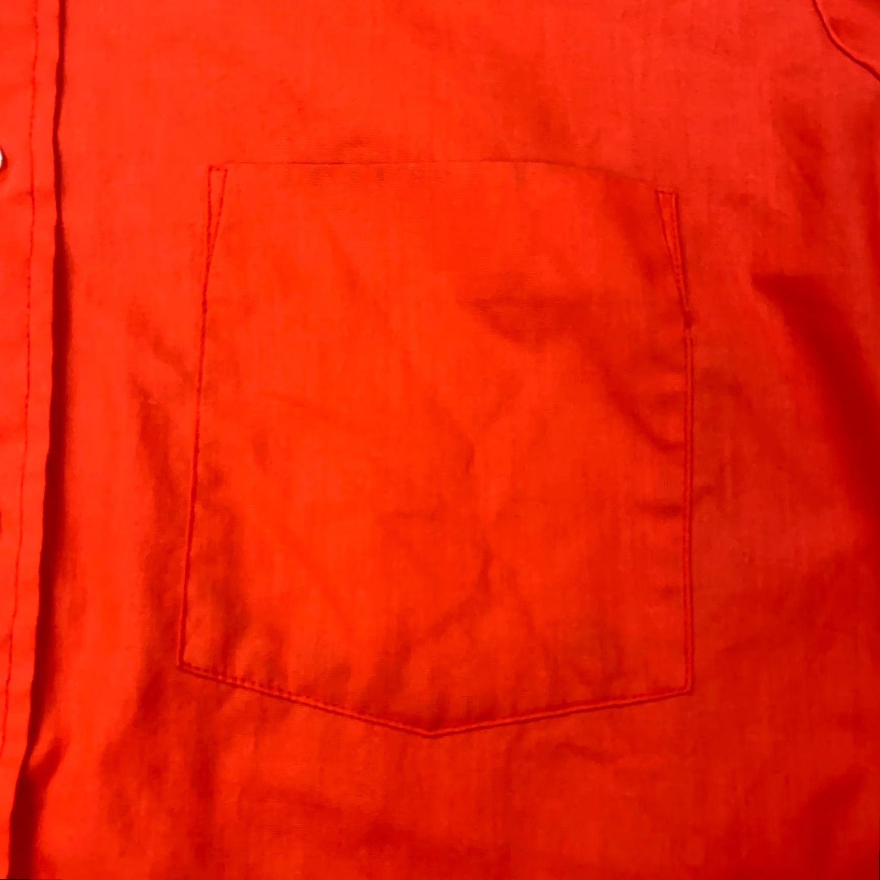 Arrow arrow Kent Collection Mett II Shirt Mens Large Red Long Sleeve Button Up 70s Size US L / EU 52-54 / 3 - 2 Thumbnail