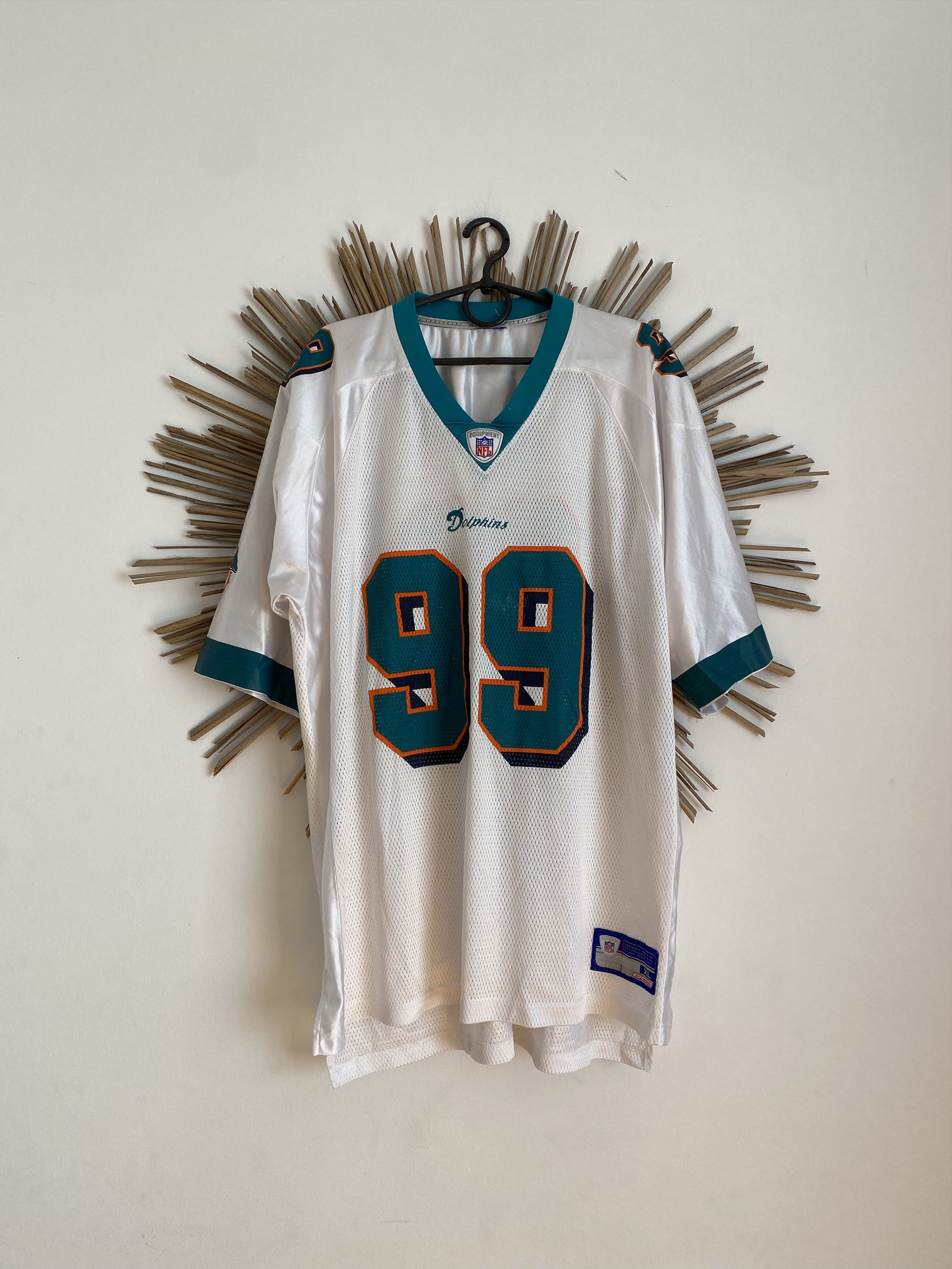 Reebok Miami Dolphins #99 taylor reebok nfl jersey Size US XL / EU 56 / 4 - 1 Thumbnail