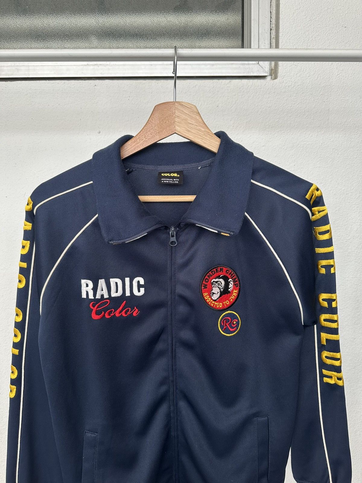 Beauty Beast × Hysteric Glamour 2000's Radic Color zipper up track top sweater Size US M / EU 48-50 / 2 - 9 Thumbnail