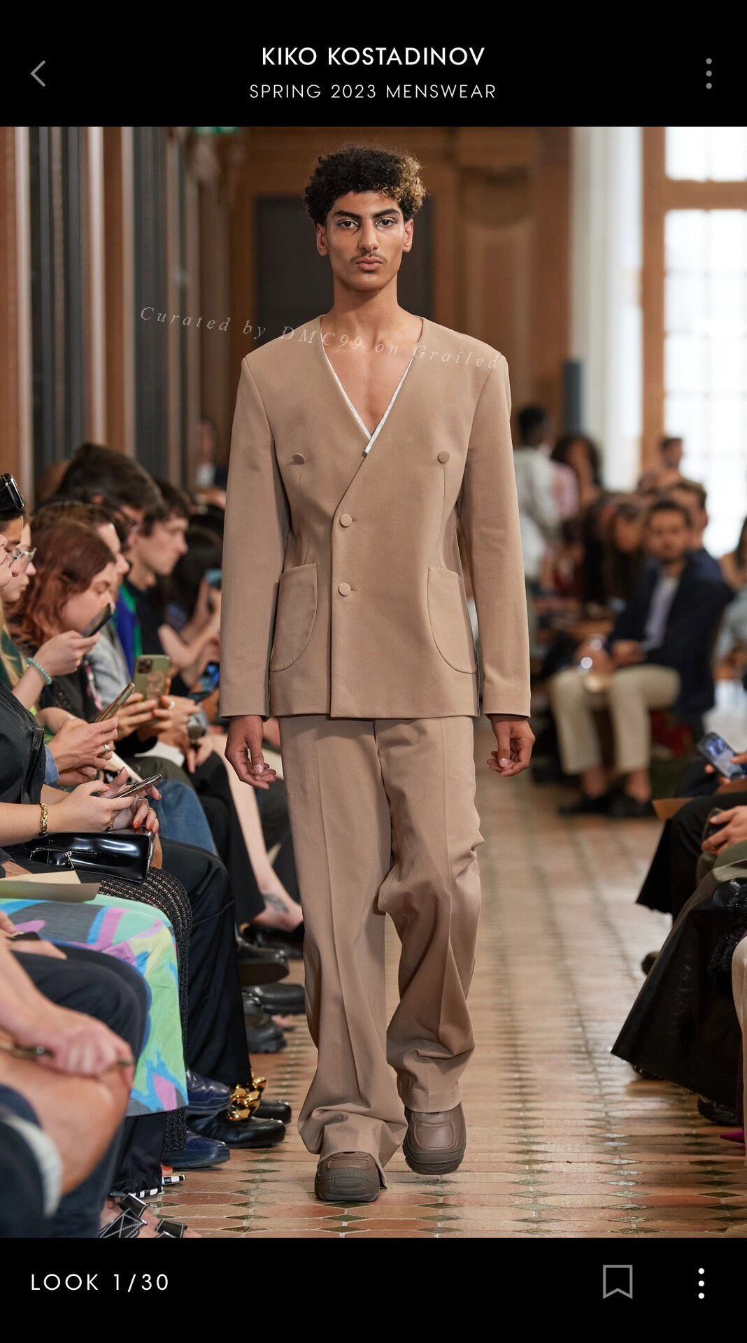 Kiko Kostadinov Panchali Sapphire Blazer Coat 00062019 | Grailed