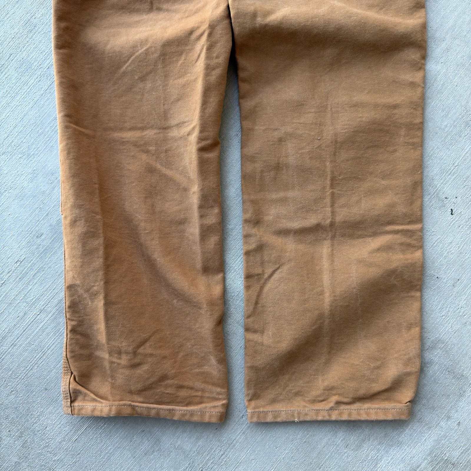 Carhartt × Vintage Vintage Y2K Carhartt brown double knee work carpenter pants Size US 29 - 7 Thumbnail