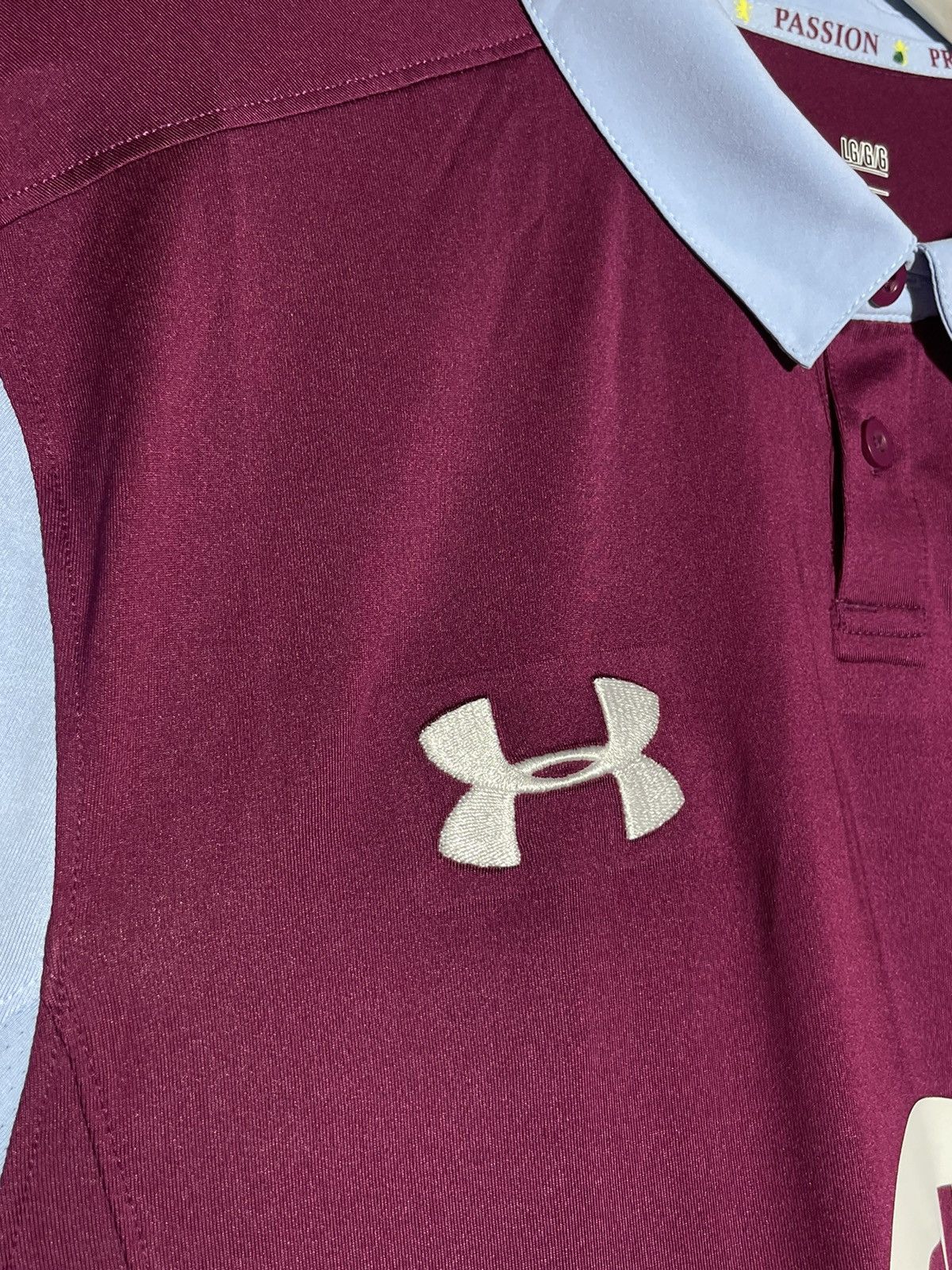 Under Armour NWT Aston Villa Under Armour 2016/17 Home Y2k Football Shirt Size US M / EU 48-50 / 2 - 5 Thumbnail