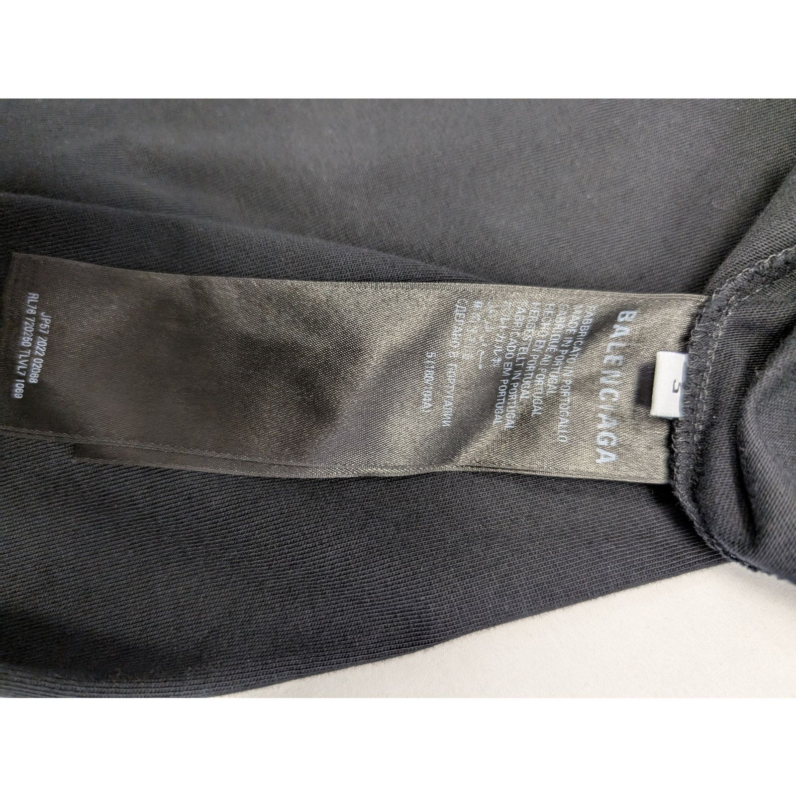 Balenciaga o1rshd1 Oversized Long Sleeve Shirt Paris Jersey Sweatshirt Size US XL / EU 56 / 4 - 11 Thumbnail