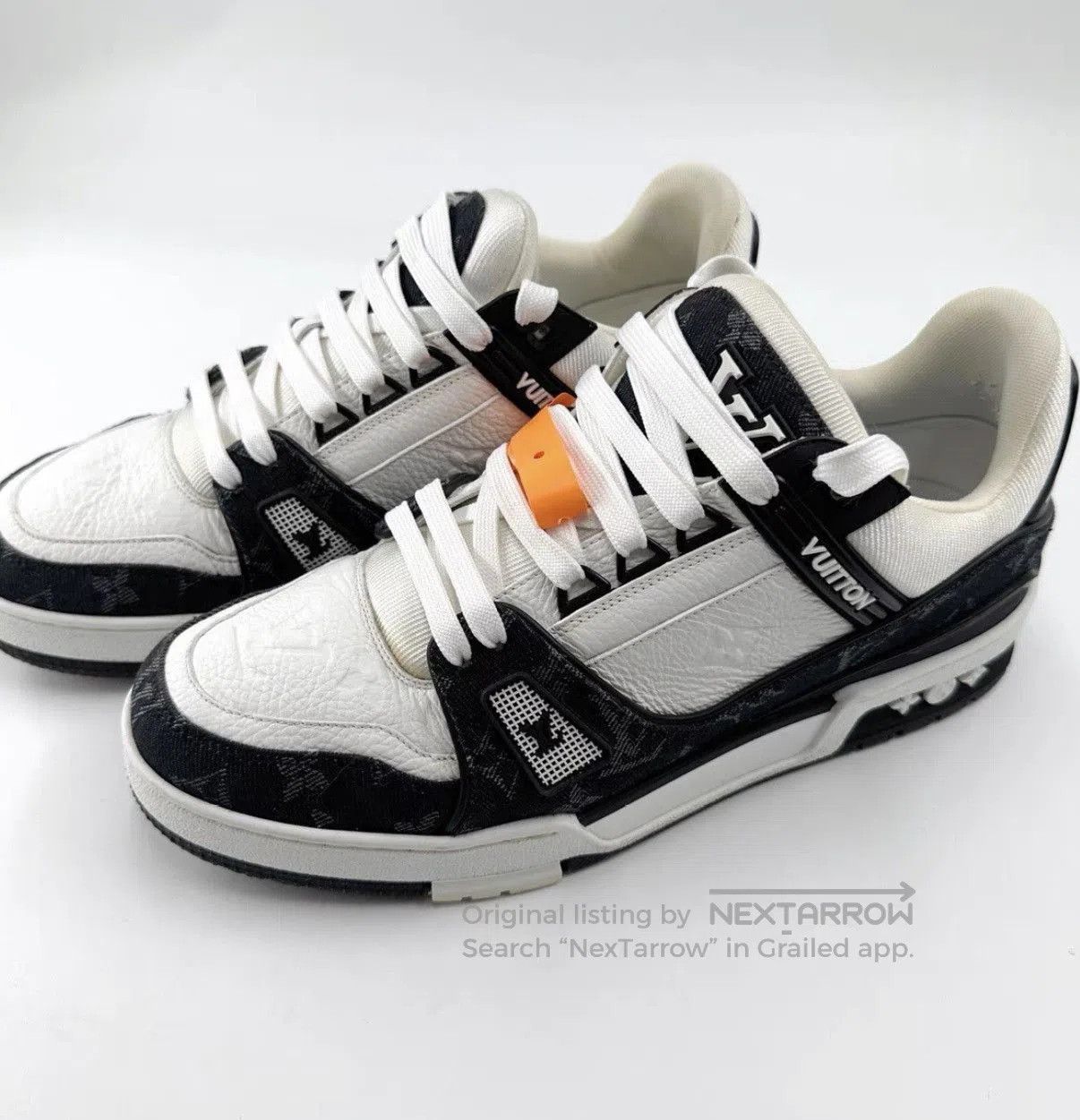Louis Vuitton Black Low. Size US 8 / EU 41 - 1 Thumbnail