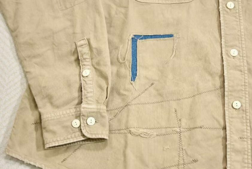 Visvim Visvim 20aw Grand River Crash Shirt 2412-Nextarrow Size 40R - 4 Thumbnail