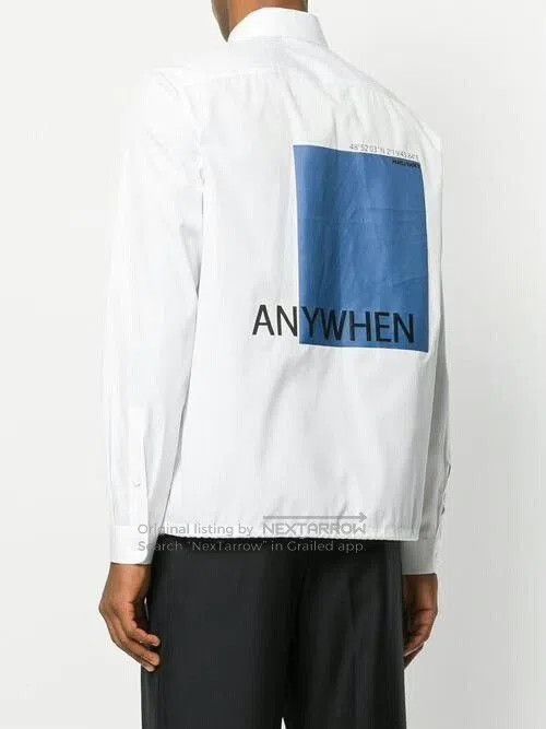 Valentino Valentino White Shirt Jacket with Drawstring. Size US M / EU 48-50 / 2 - 6 Thumbnail