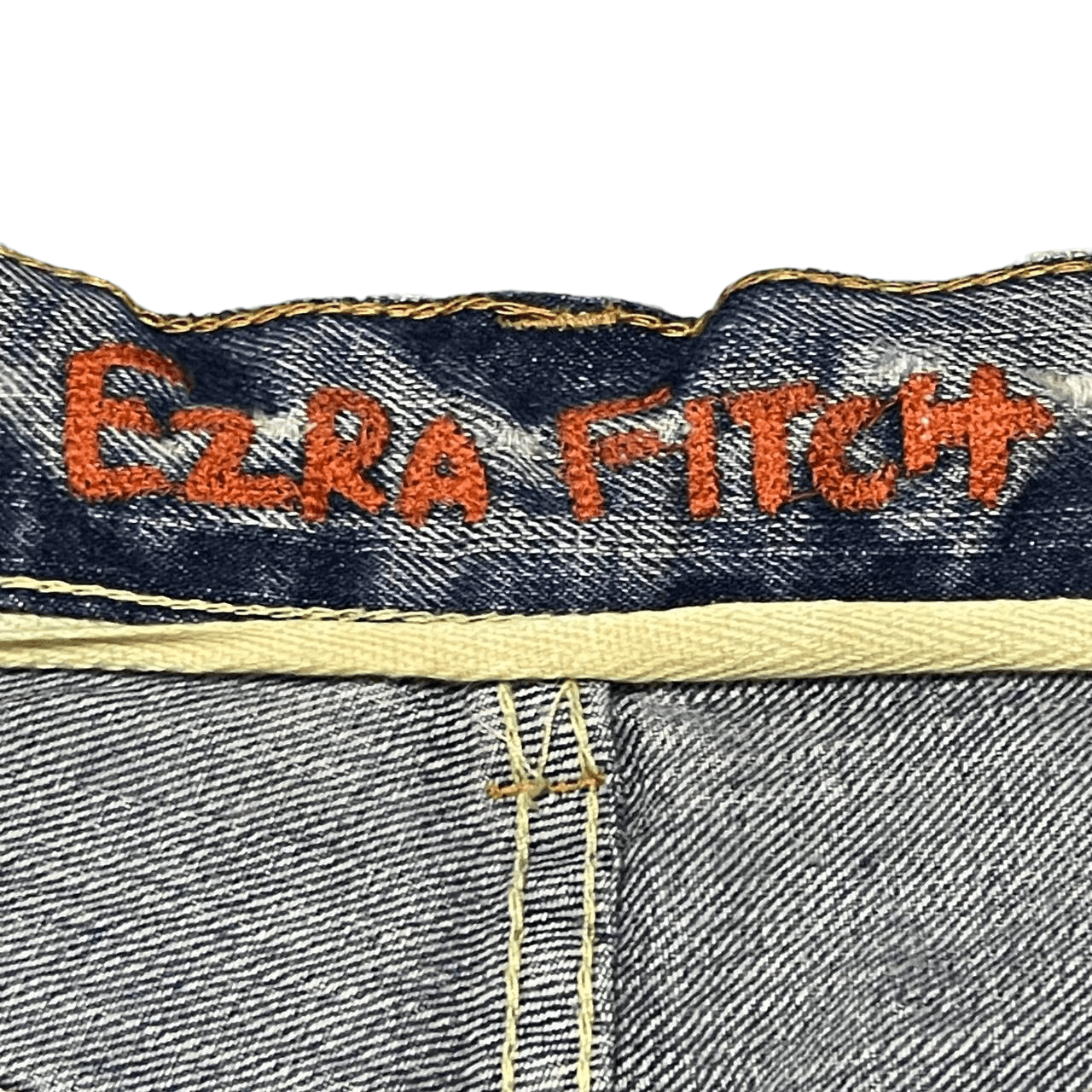 Japanese Brand Vintage Ezra Fitch 1892 Distressed Denim Size US 30 / EU 46 - 10 Thumbnail
