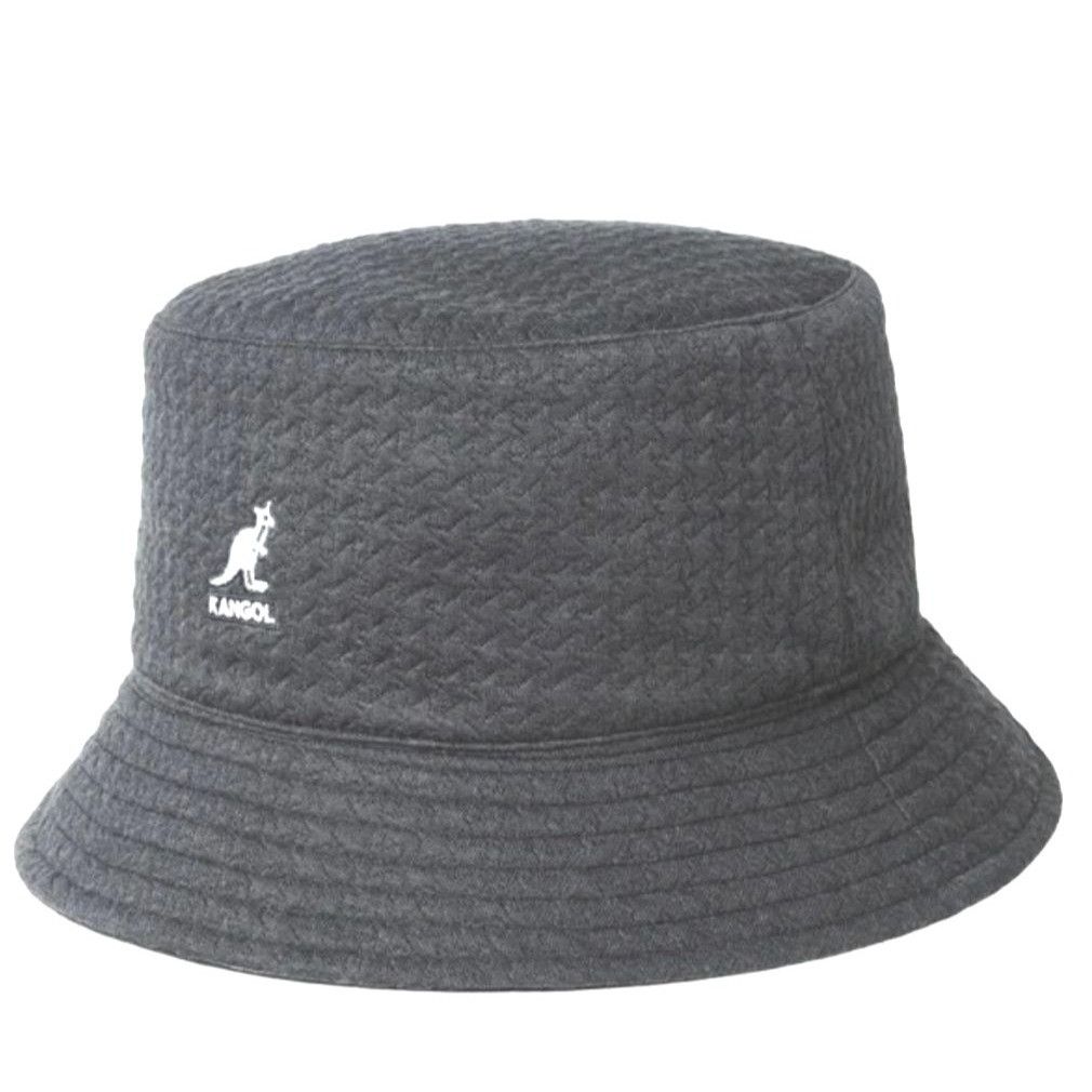Kangol New Kangol Embossed Reversible Bucket Hat Gray Black XL Unis Size ONE SIZE - 11 Thumbnail