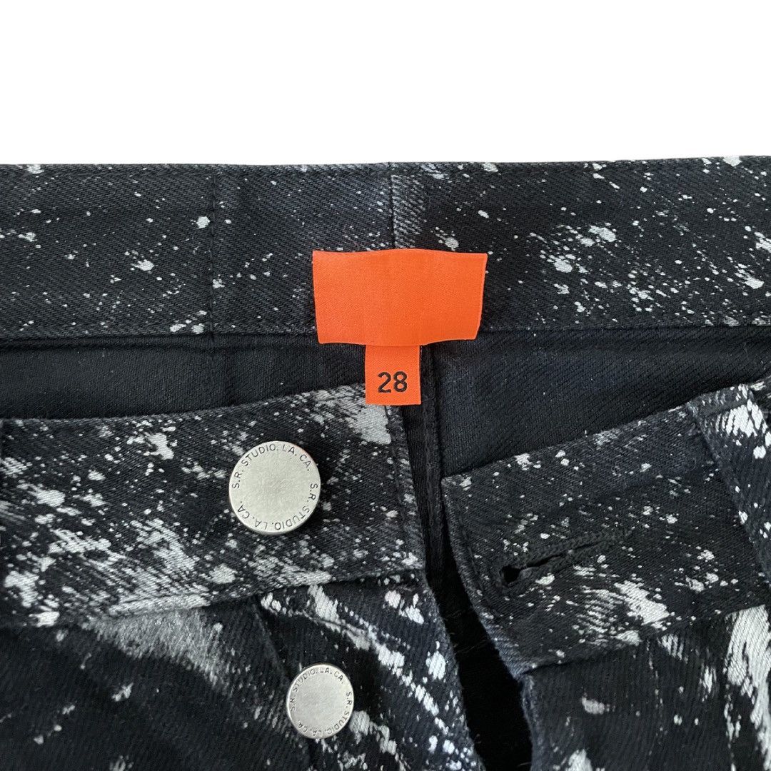 Sterling Ruby S.R. STUDIO. LA. CA. Soto Black Gray Bleach Denim Size US 28 / EU 44 - 6 Thumbnail