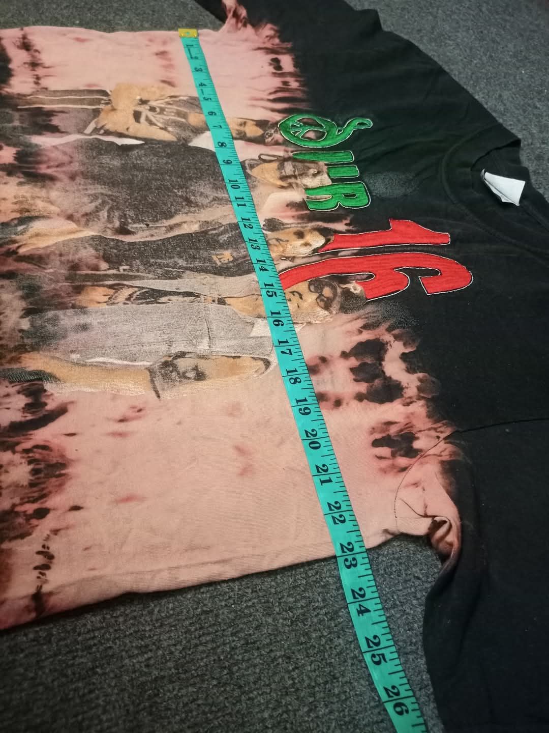 Band Tees Vintage Band Sur 16 Tour 02 Acid Wash Signature Embroidery Size US XL / EU 56 / 4 - 4 Thumbnail