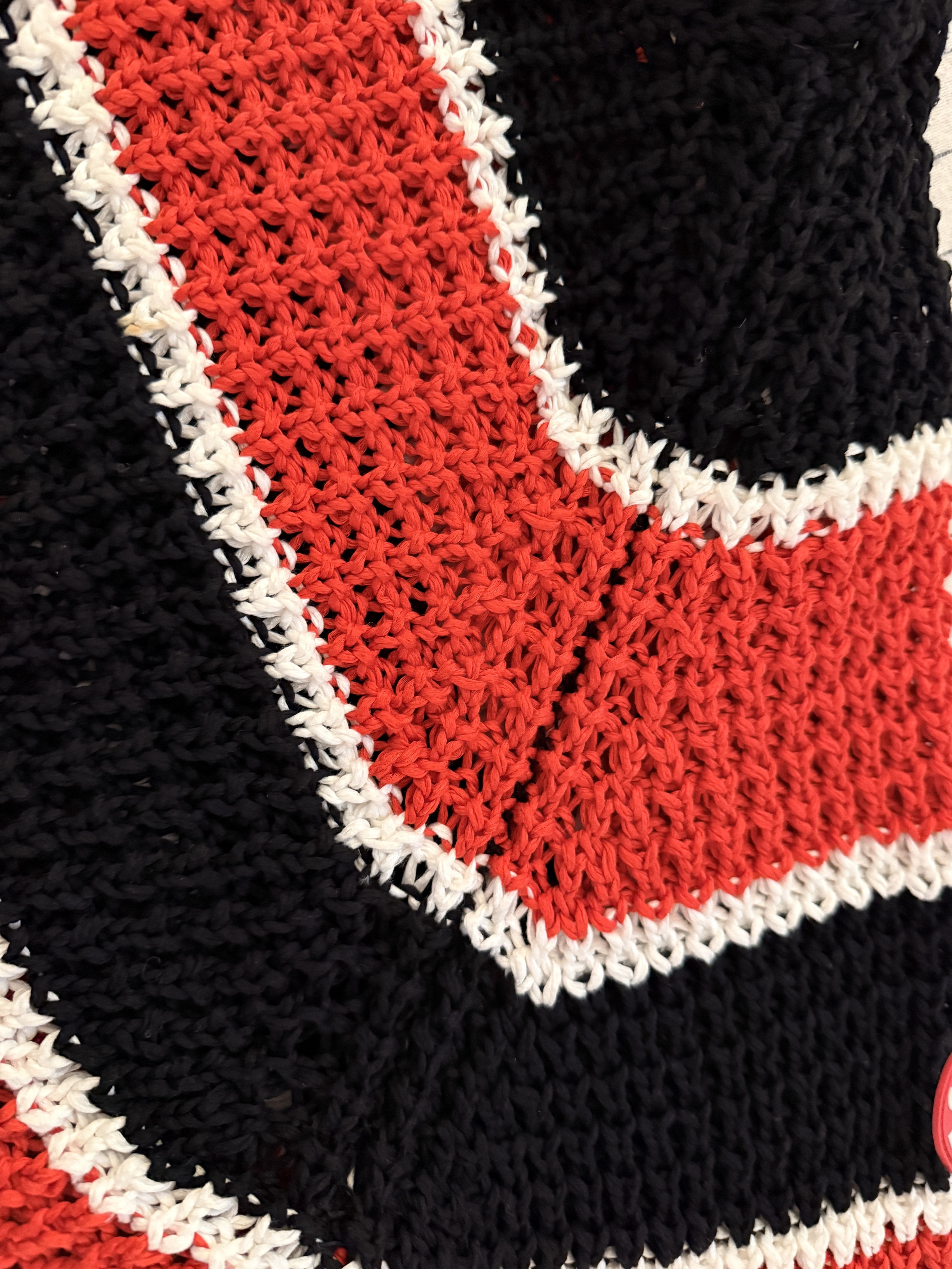 Cav Empt Stripe Loose Waffle Knit
