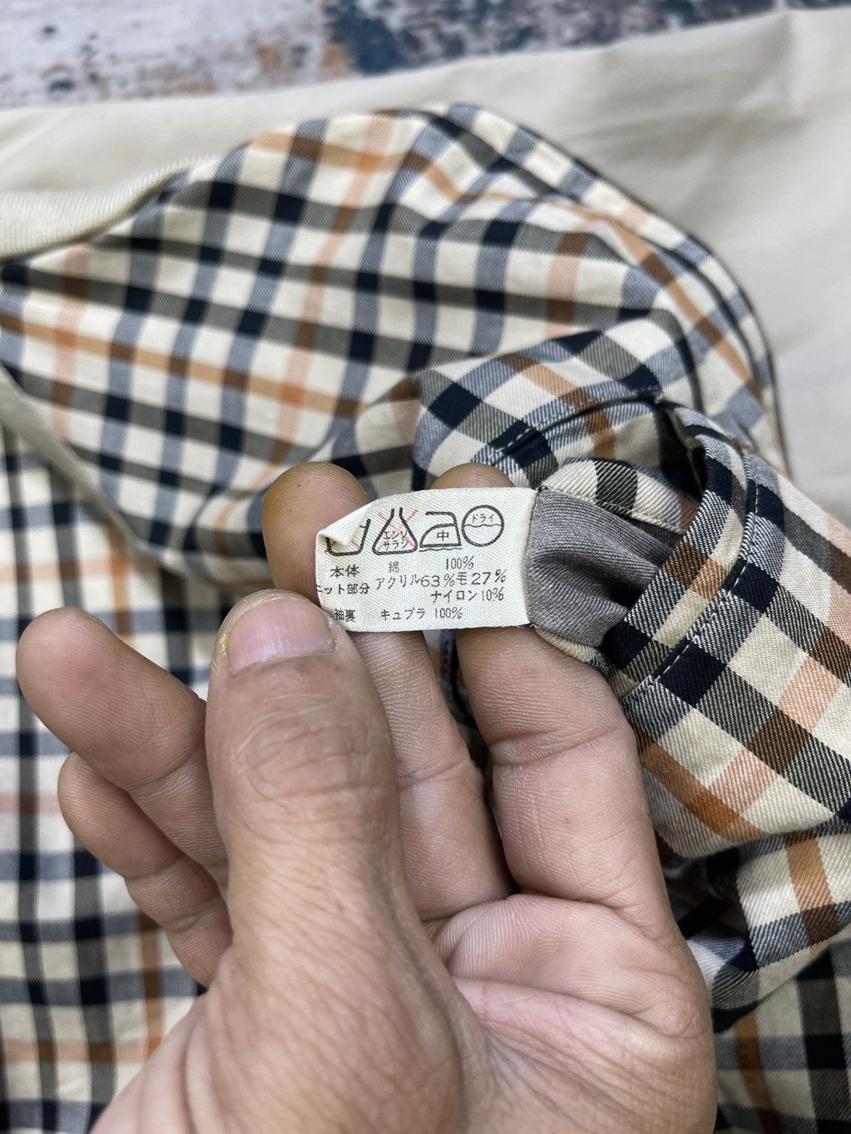 DAKS Vintage DAKS Golf Checked Lining Swing Collar Bomber Jacket Size US L / EU 52-54 / 3 - 16 Thumbnail