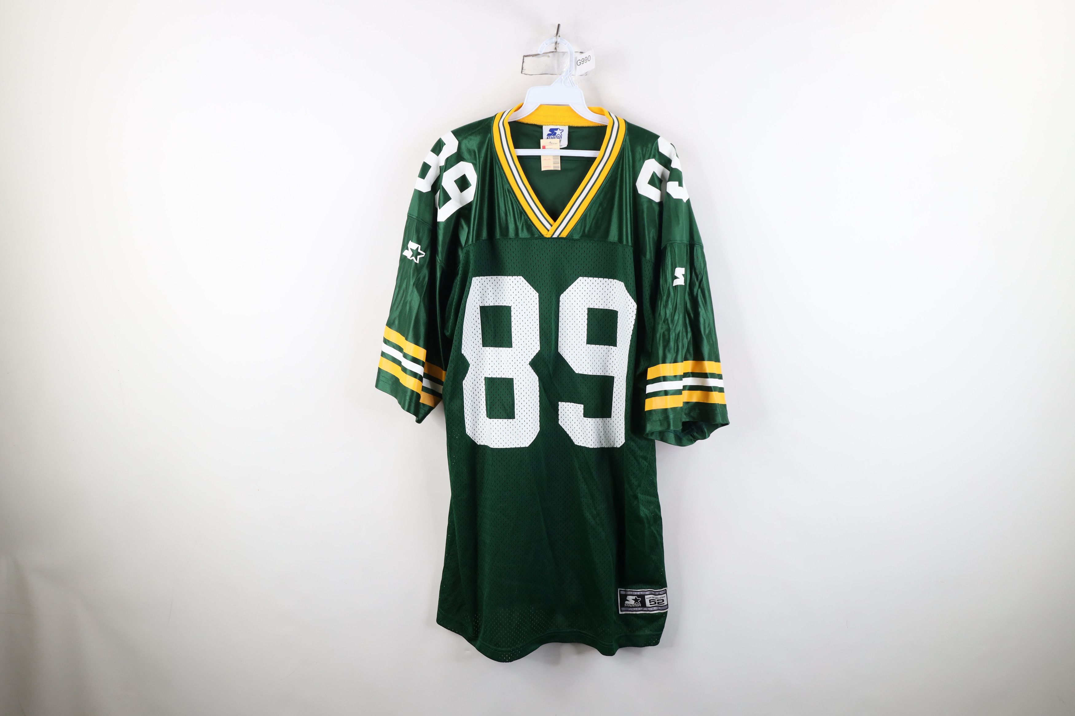 Starter NOS Vintage 90s Starter Bay Packers Football Jersey USA Size US XL / EU 56 / 4 - 1 Thumbnail