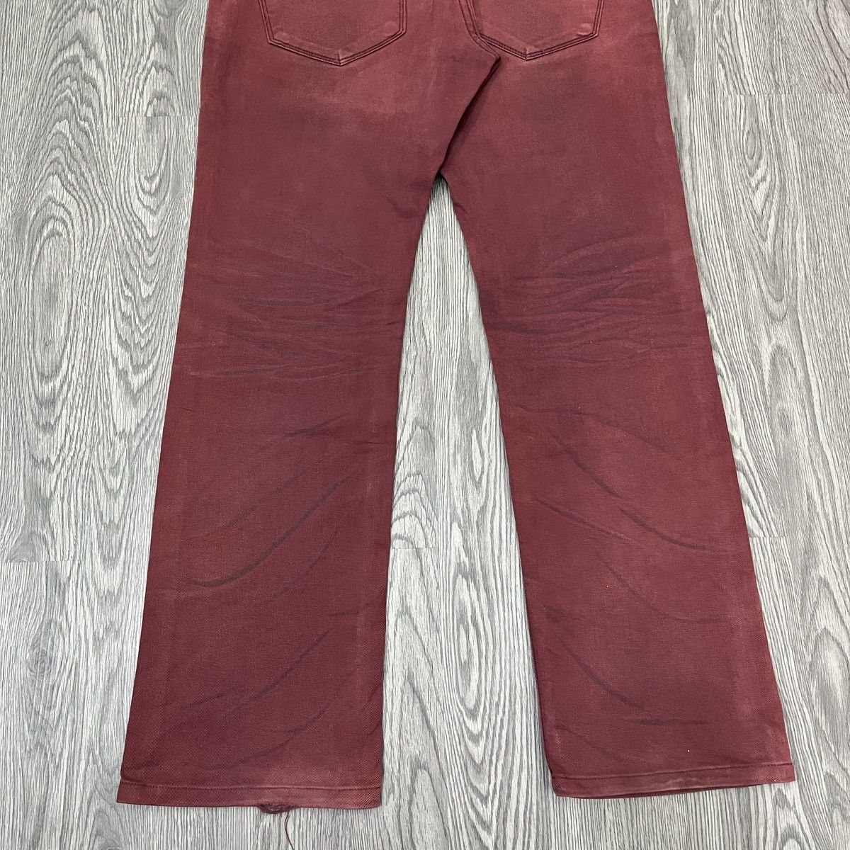 14th Addiction 2000s In The Attic - Red Blood Distressed Denim ifsix Lgb Size US 31 - 13 Thumbnail