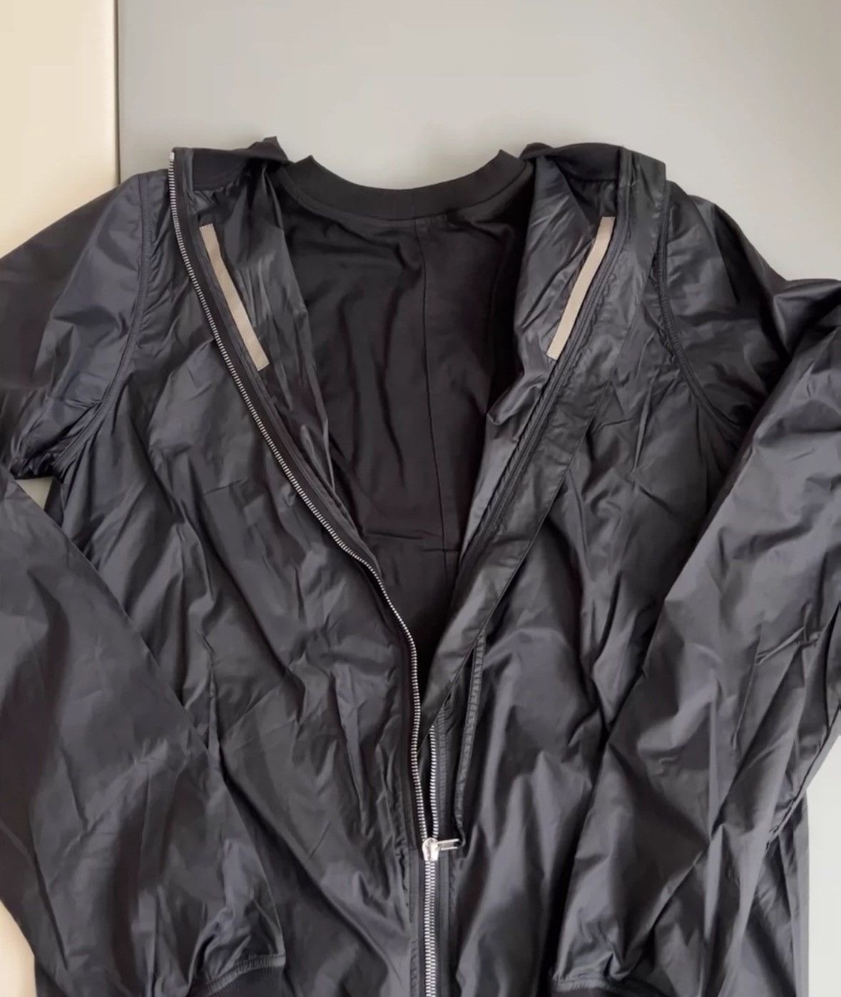 Rick Owens Rick Owens Drkshdw Men's Black Hoodie M Neck Hoodie Size US M / EU 48-50 / 2 - 3 Thumbnail