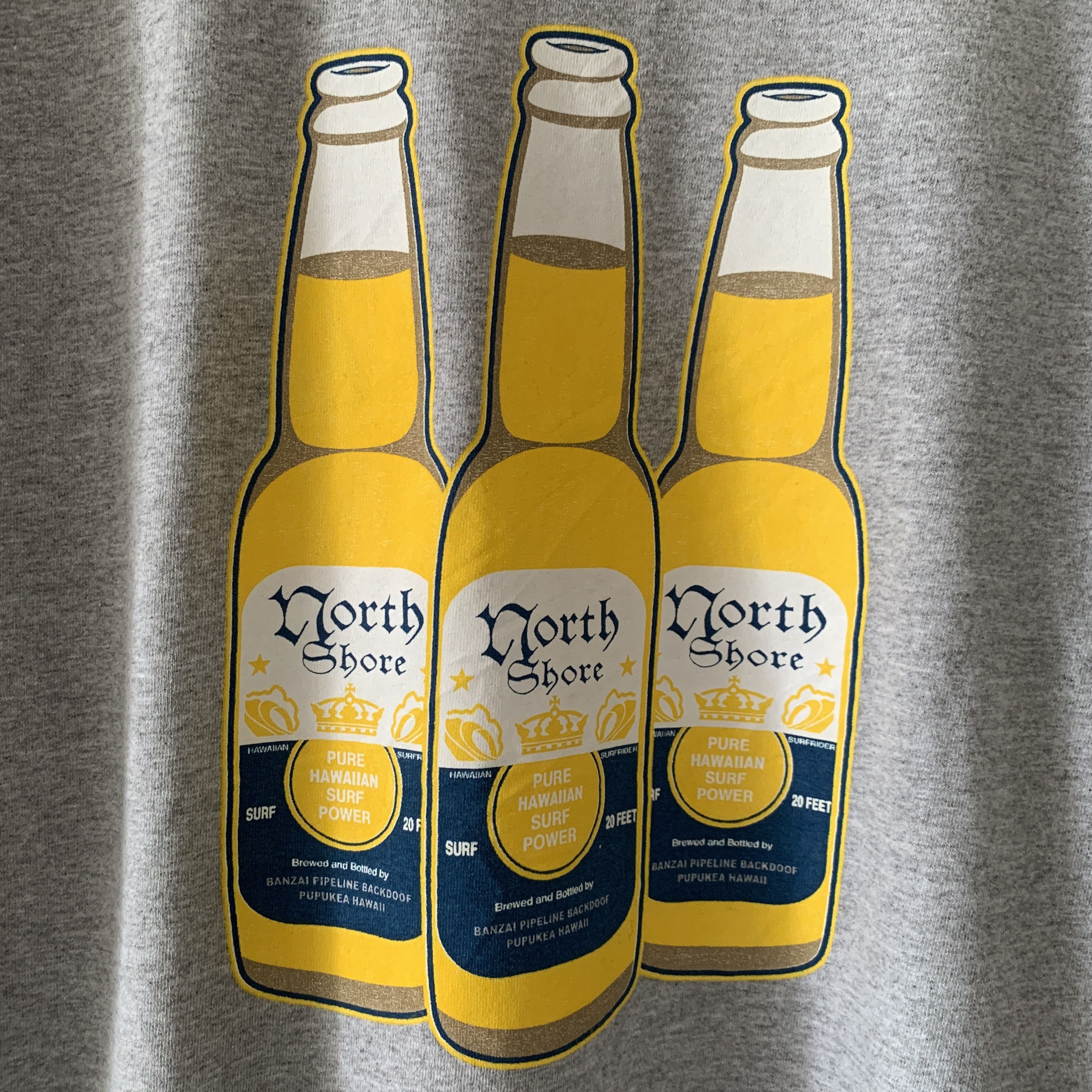 Gildan North Shore Surf Tee Corona Beer Parody Tee Size US XL / EU 56 / 4 - 5 Thumbnail