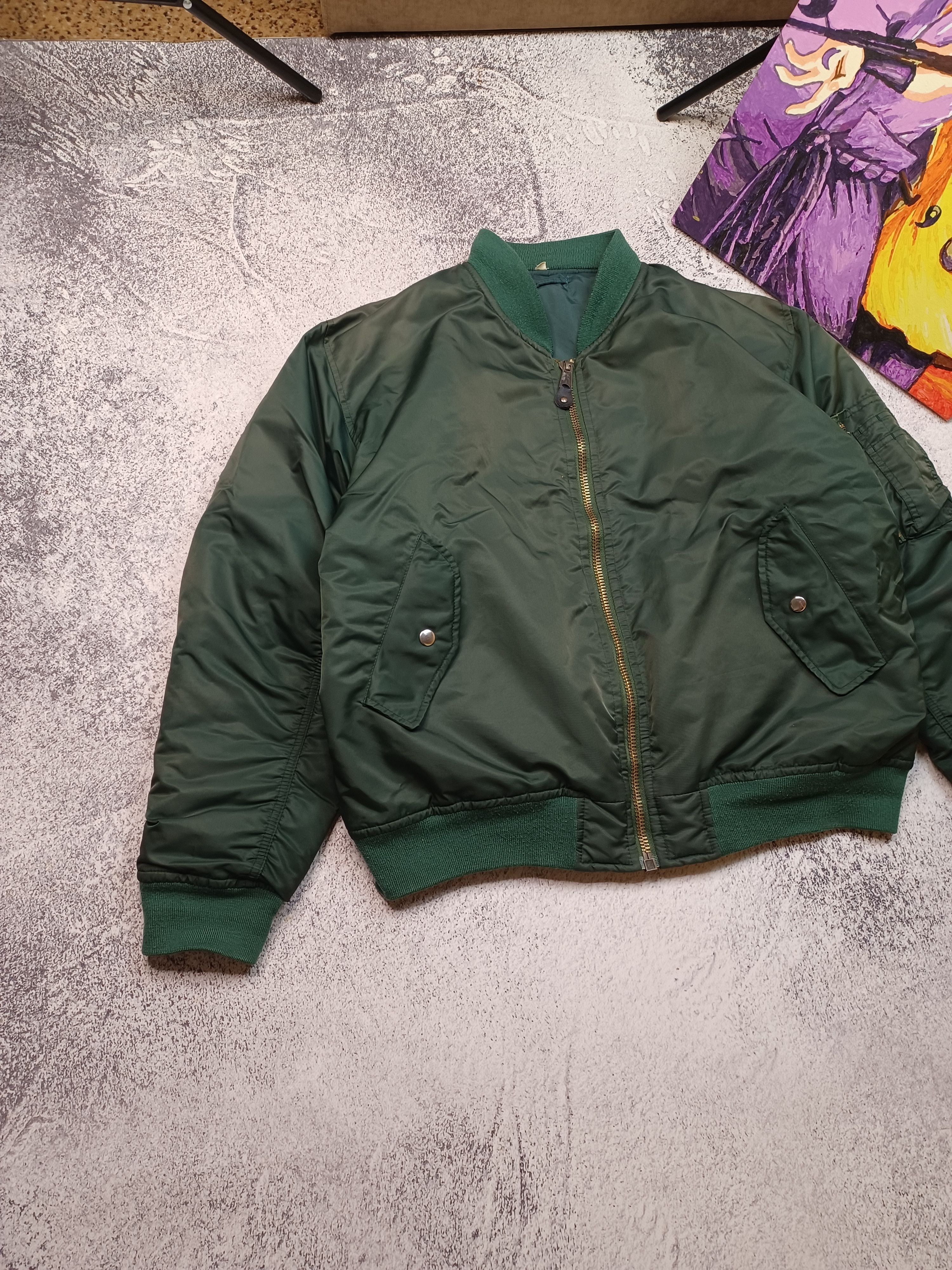 Vintage Vintage MA1 Bomber Jacket Size US L / EU 52-54 / 3 - 5 Thumbnail