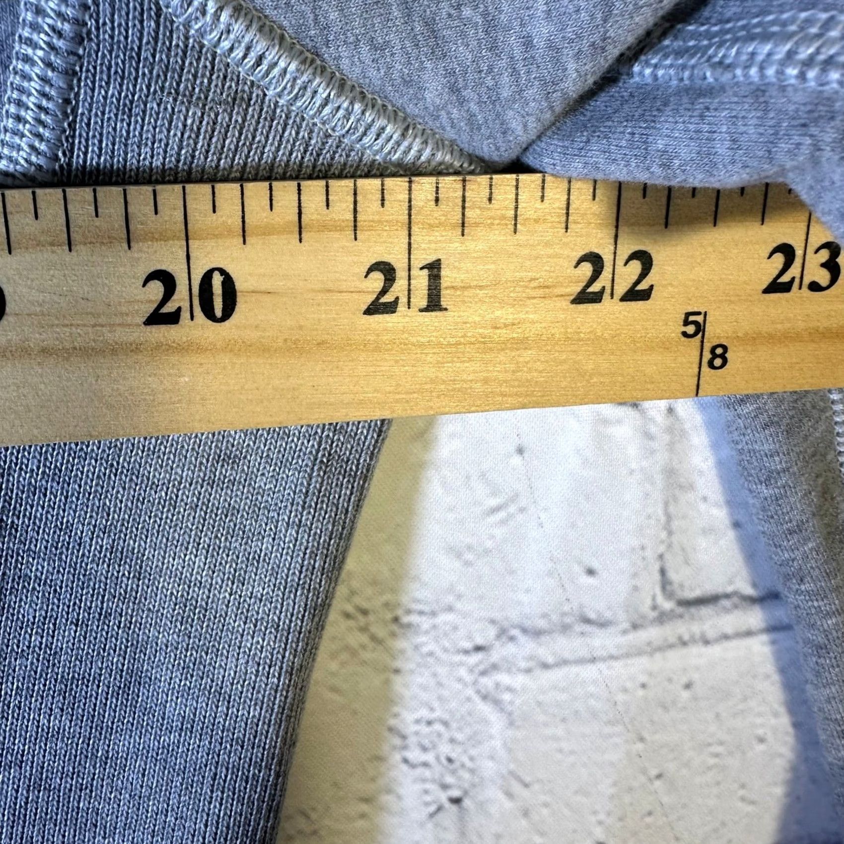 Lululemon Lululemon Mens Crewneck Sweatshirt Heathered Grey Contrast Stitch Pullover Shirt Mens M Gray/Heathered Size US M / EU 48-50 / 2 - 7 Thumbnail