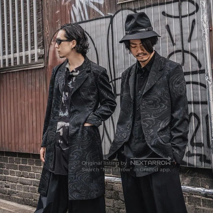 Yohji Yamamoto Yohji Yamamoto 22AW Dragon Pattern Jacket. Size US M / EU 48-50 / 2 - 2 Thumbnail