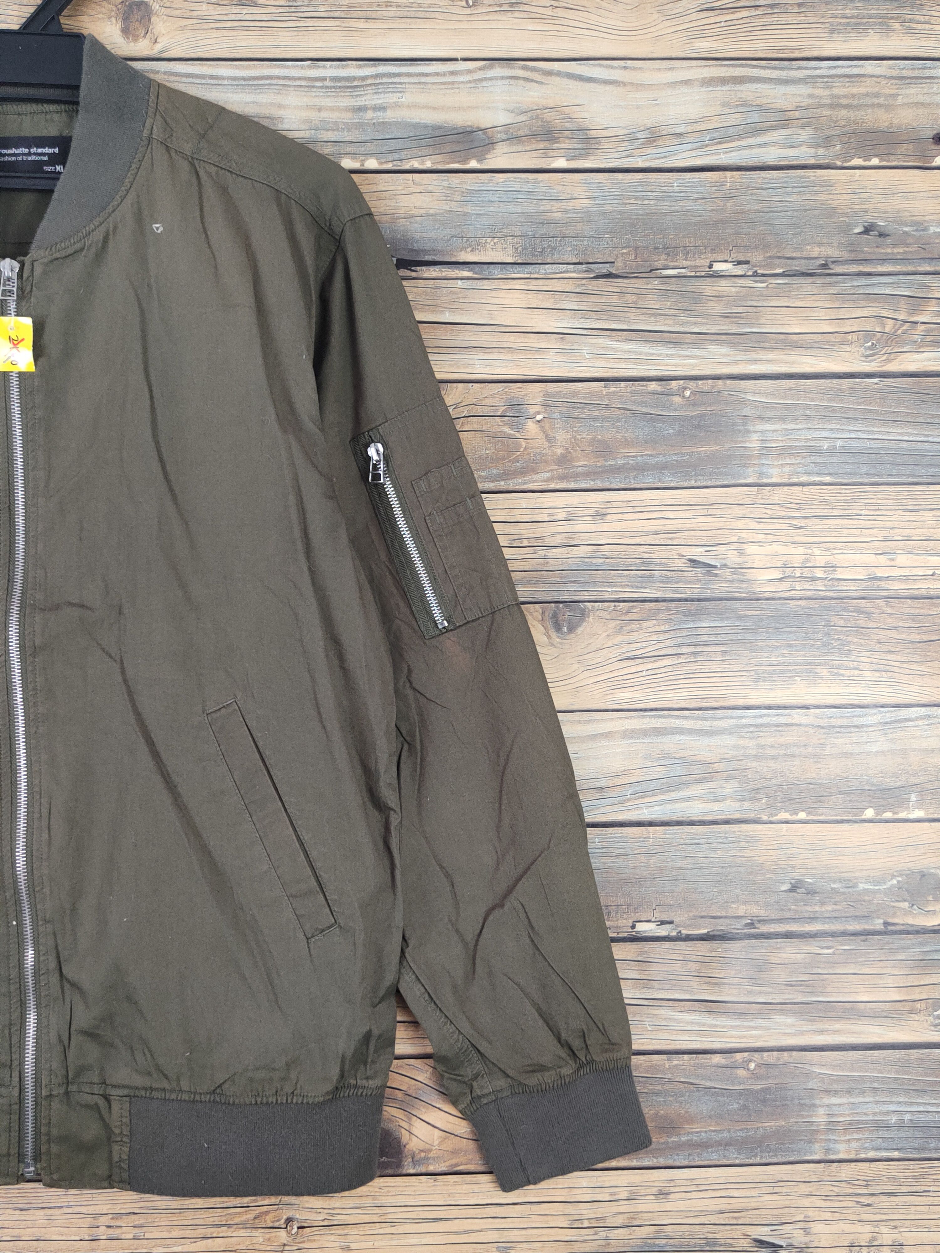 Japanese Brand × Vintage RSIroushatte Standard Olive Jackets #W1110 Size US L / EU 52-54 / 3 - 6 Thumbnail
