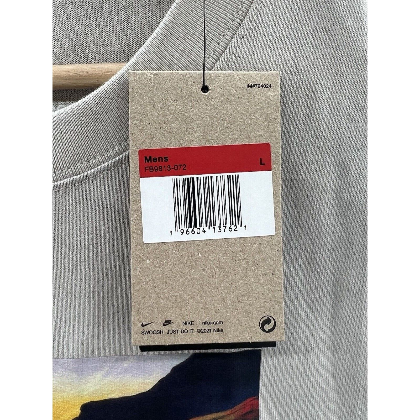 Nike Nike T-Shirt Water Fire Earth Graphic Tee Men’s Large Loose Size US L / EU 52-54 / 3 - 4 Thumbnail