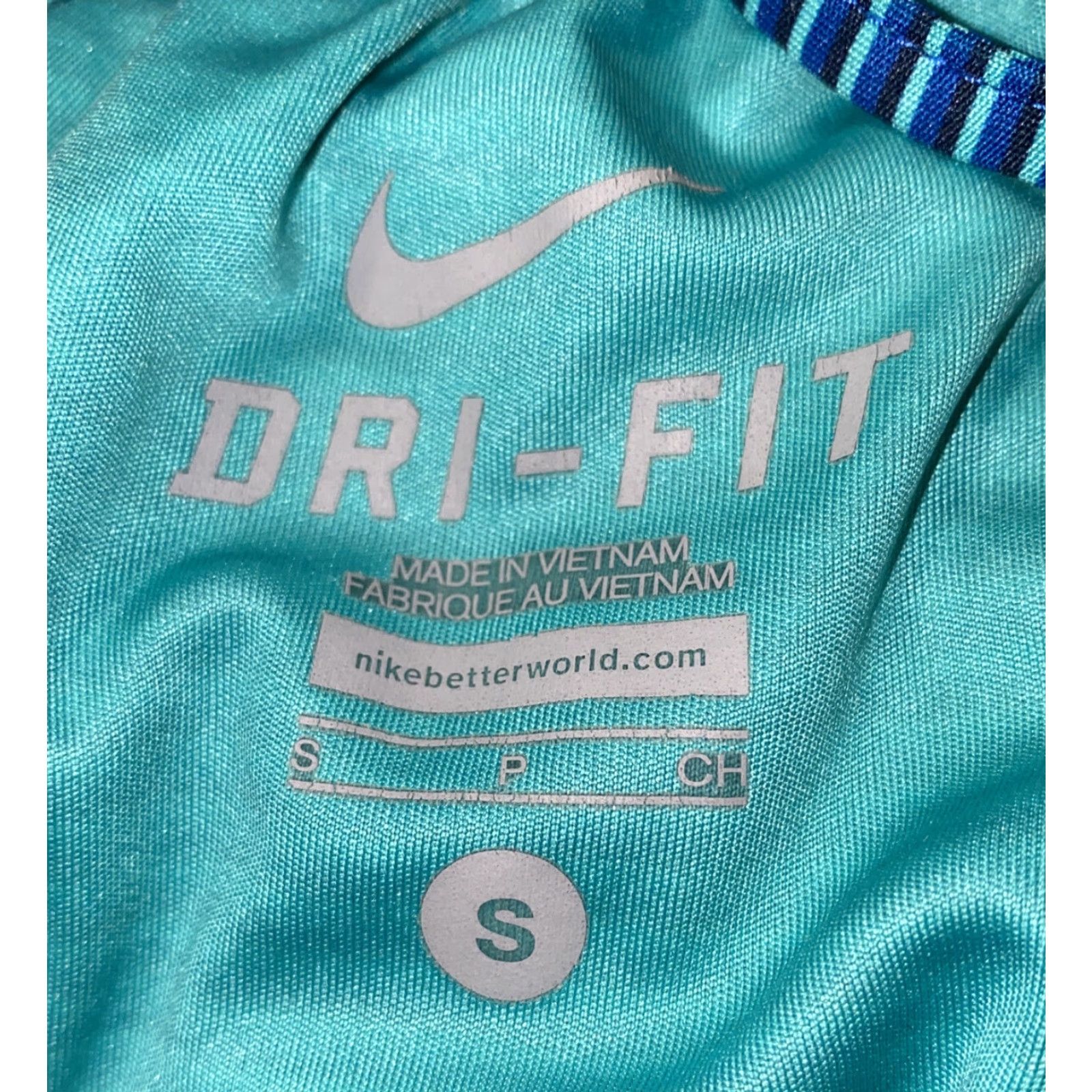 Nike Nike Dri-Fit Mens Blue Striped Basketball Shorts S Regular Athletic Basketball Shorts Mens Blue Nike Dri-Fit Striped Shorts S Size US 29 - 5 Thumbnail