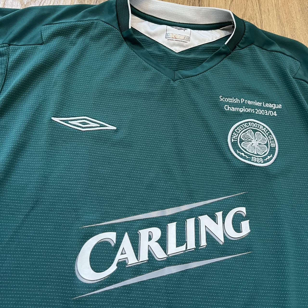Umbro Celtic Glasgow 2004/05 away shirt by Umbro Size US XL / EU 56 / 4 - 3 Thumbnail