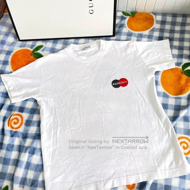 Balenciaga Balenciaga Pepsi Cola Short Sleeve T-Shirt Size US S / EU 44-46 / 1 - 2 Thumbnail