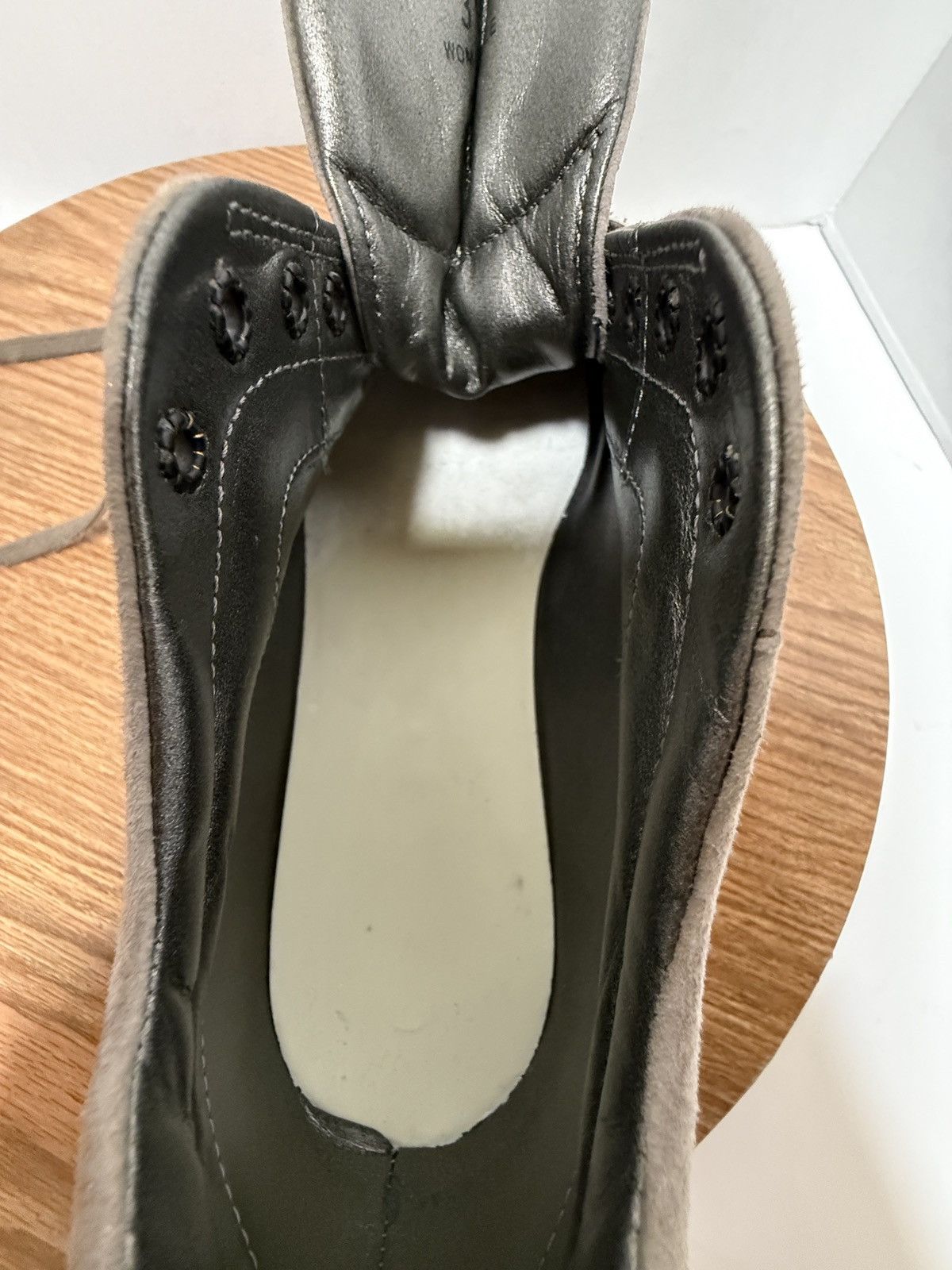 Hogan Hogan Women Solid Grey Interactive LaceUp Trainer Sneakers Size US 9 / IT 39 - 13 Thumbnail