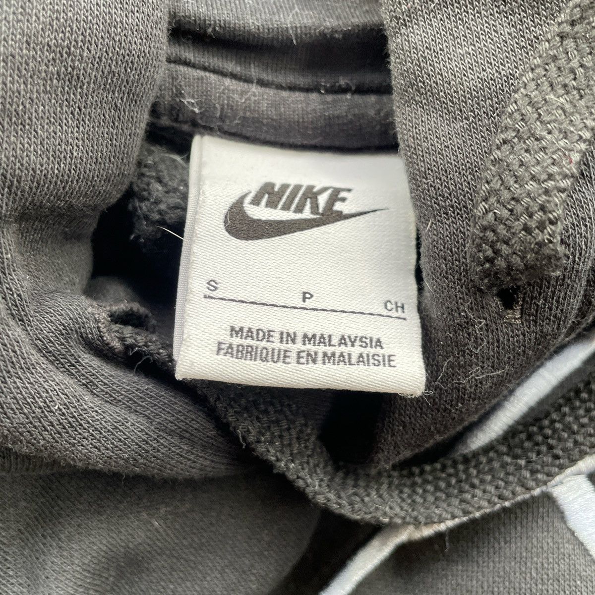 Nike × Vintage Black retro Nike hoodie Size US S / EU 44-46 / 1 - 4 Thumbnail