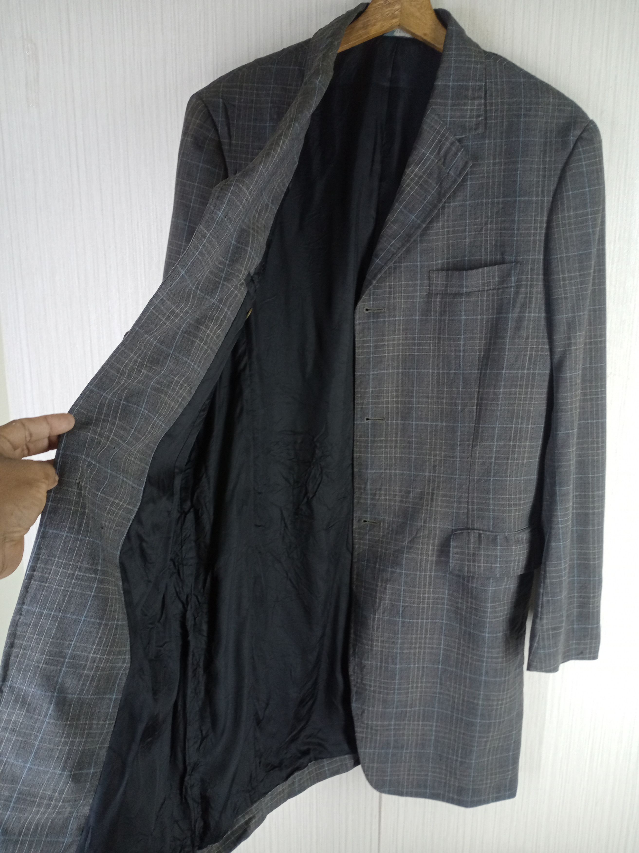 Masaki Matsushima Rare Vintage Masaki Matsushima Wool Blazer Size US M / EU 48-50 / 2 - 2 Thumbnail