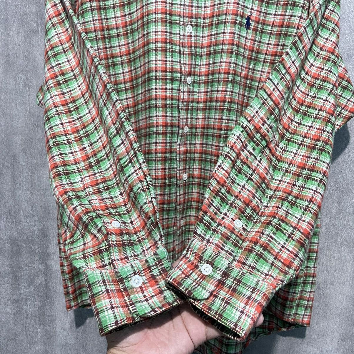 Flannel × Polo Ralph Lauren × Vintage Vintage Polo Ralph Lauren Checkered Flannel Size US L / EU 52-54 / 3 - 8 Thumbnail
