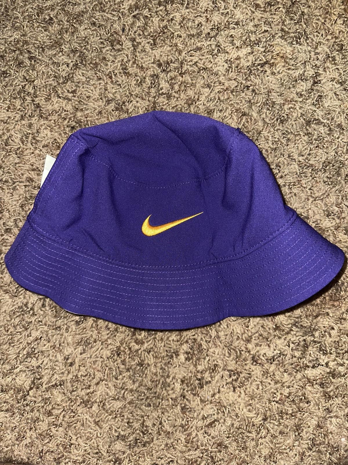 Nike Nike Tennis Wimbledon White Splatter Purple Reversible Bucket Hat Size ONE SIZE - 5 Thumbnail