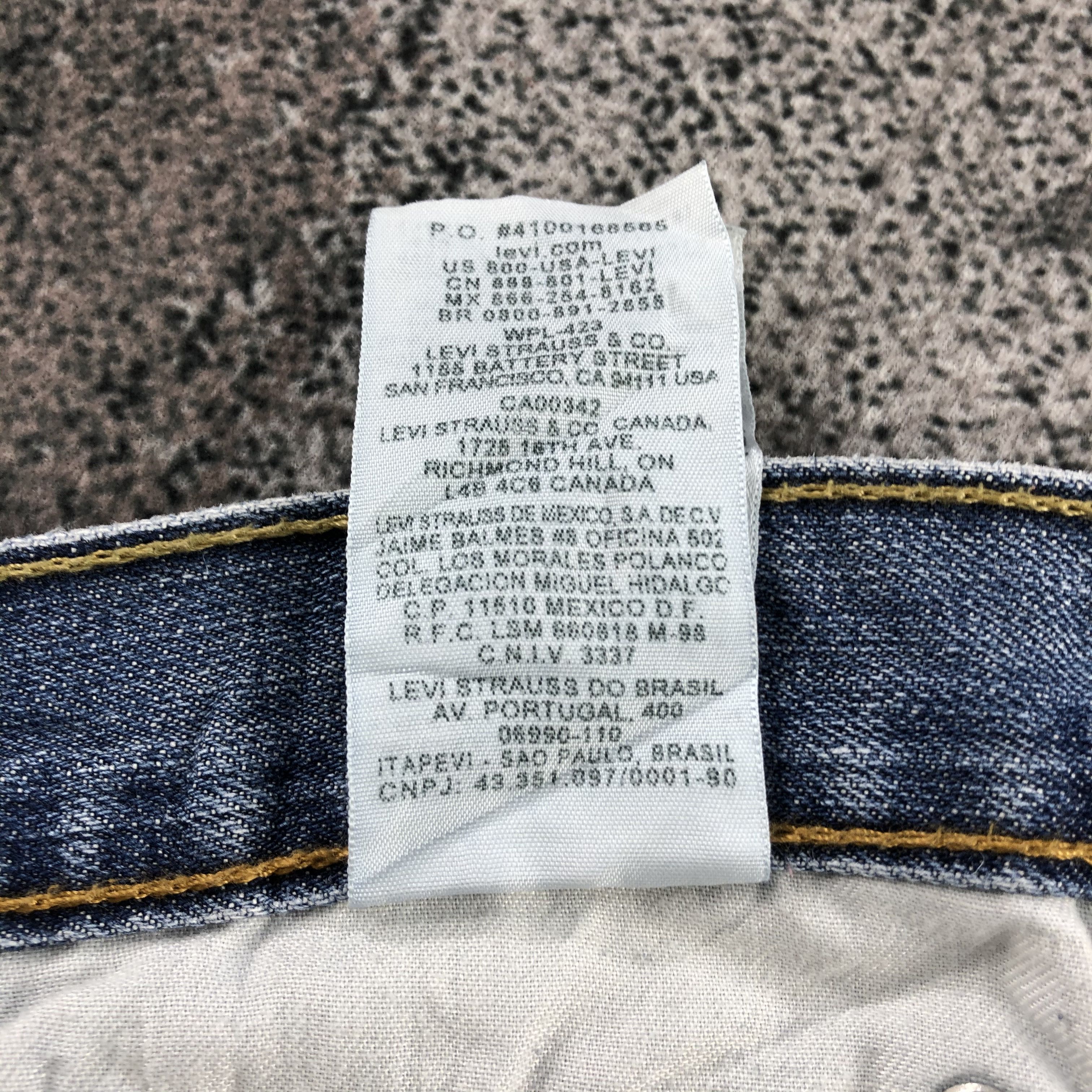 Levi's Levis 569 Jeans Faded Blue Denim KJ870 Size US 34 / EU 50 - 16 Thumbnail