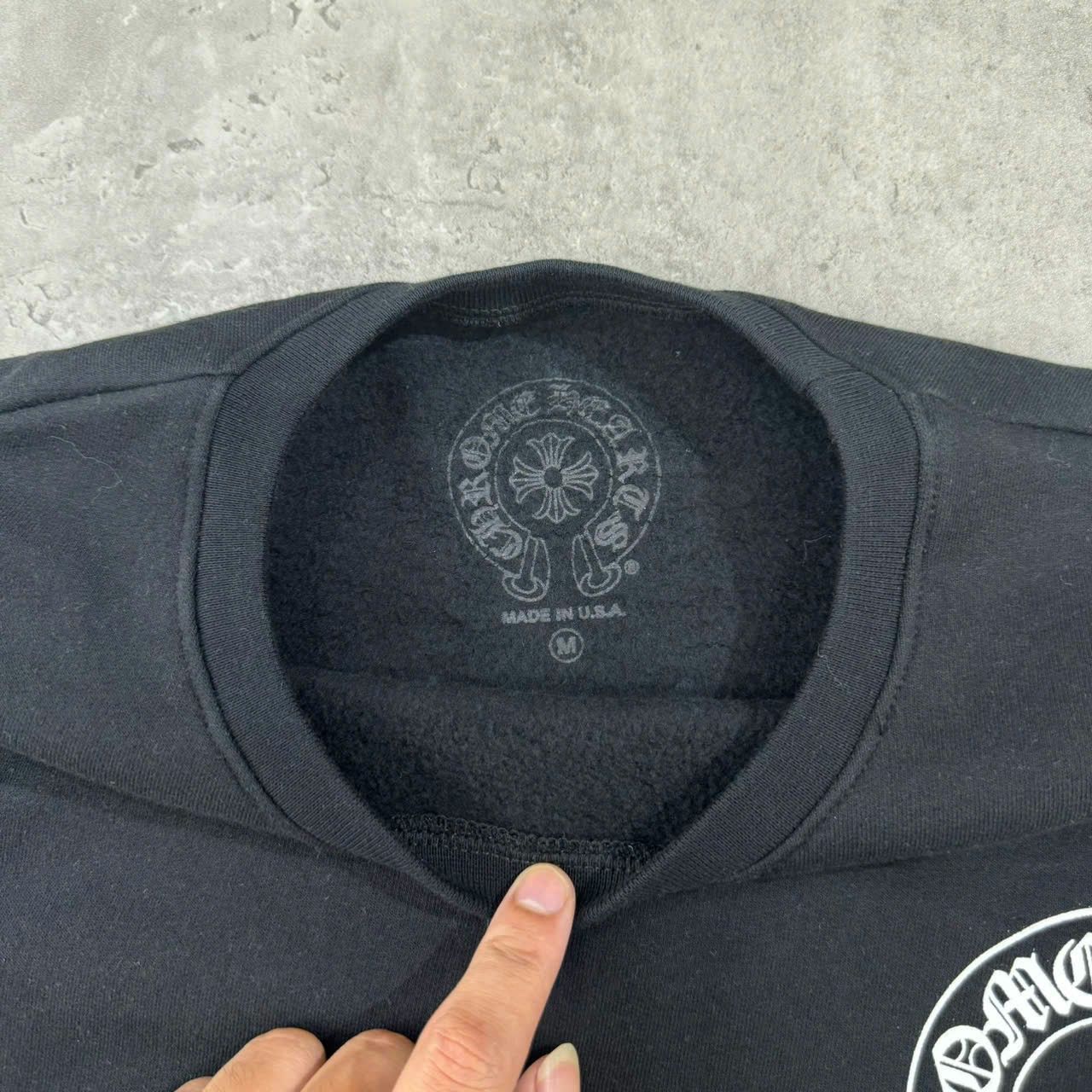 Chrome Hearts Chrome Hearts sweater black horeshoe Size US M / EU 48-50 / 2 - 4 Thumbnail