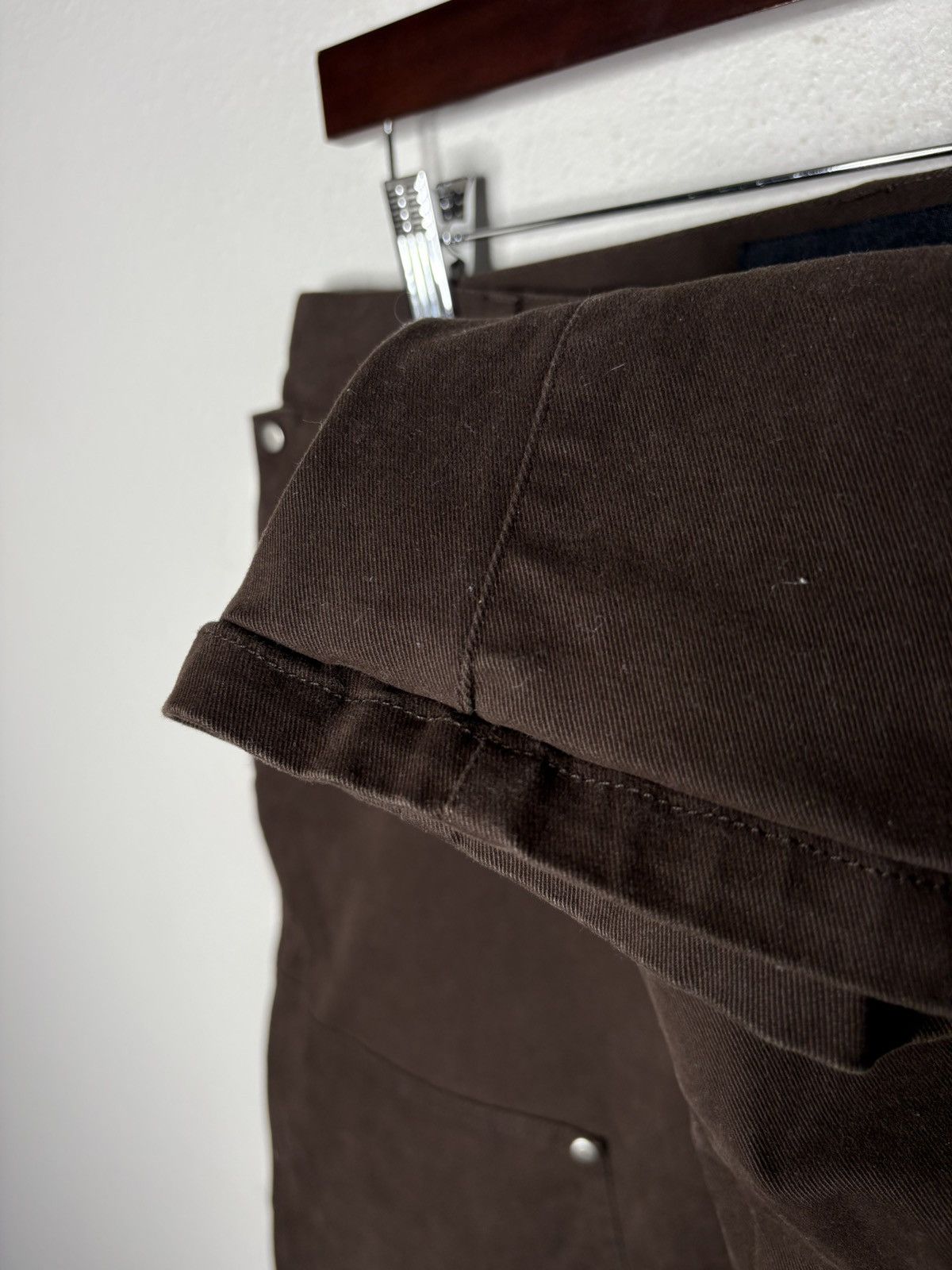 Vuja De VUJA DE Brown Double Knee Pants HEMMED Size US 32 / EU 48 - 11 Thumbnail