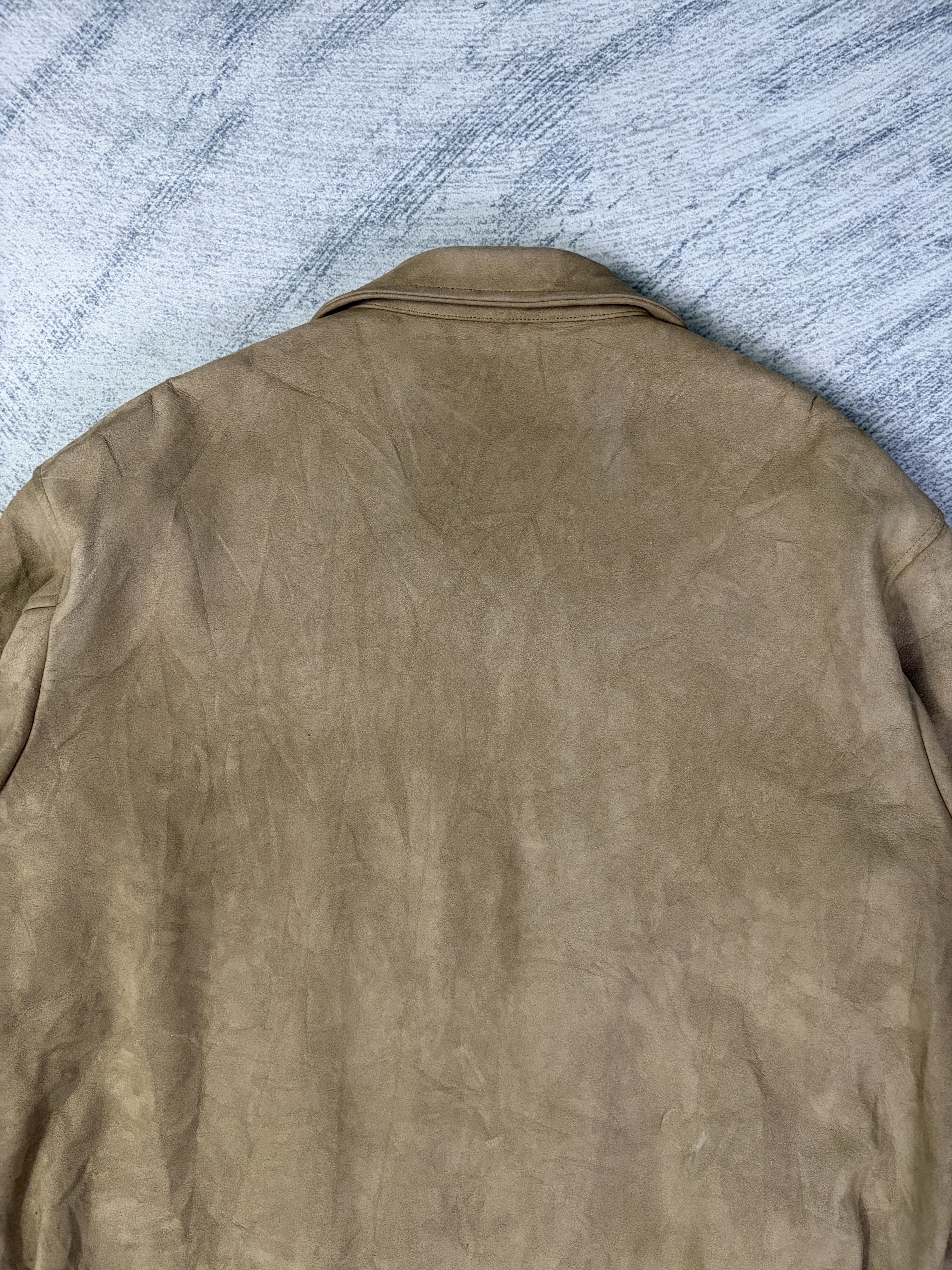 Yohji Yamamoto Yohji Yamamoto AAR Faux Suede Jacket Size US L / EU 52-54 / 3 - 6 Thumbnail