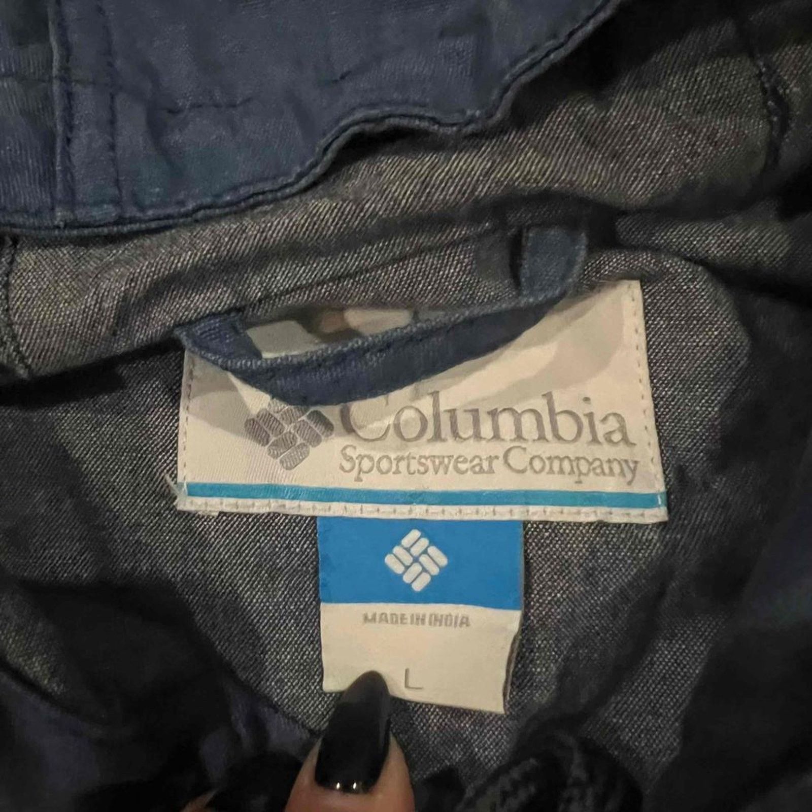 Columbia Columbia Big Sky Brewing Hooded Full Zip Windbreaker Jacket Size US L / EU 52-54 / 3 - 6 Thumbnail