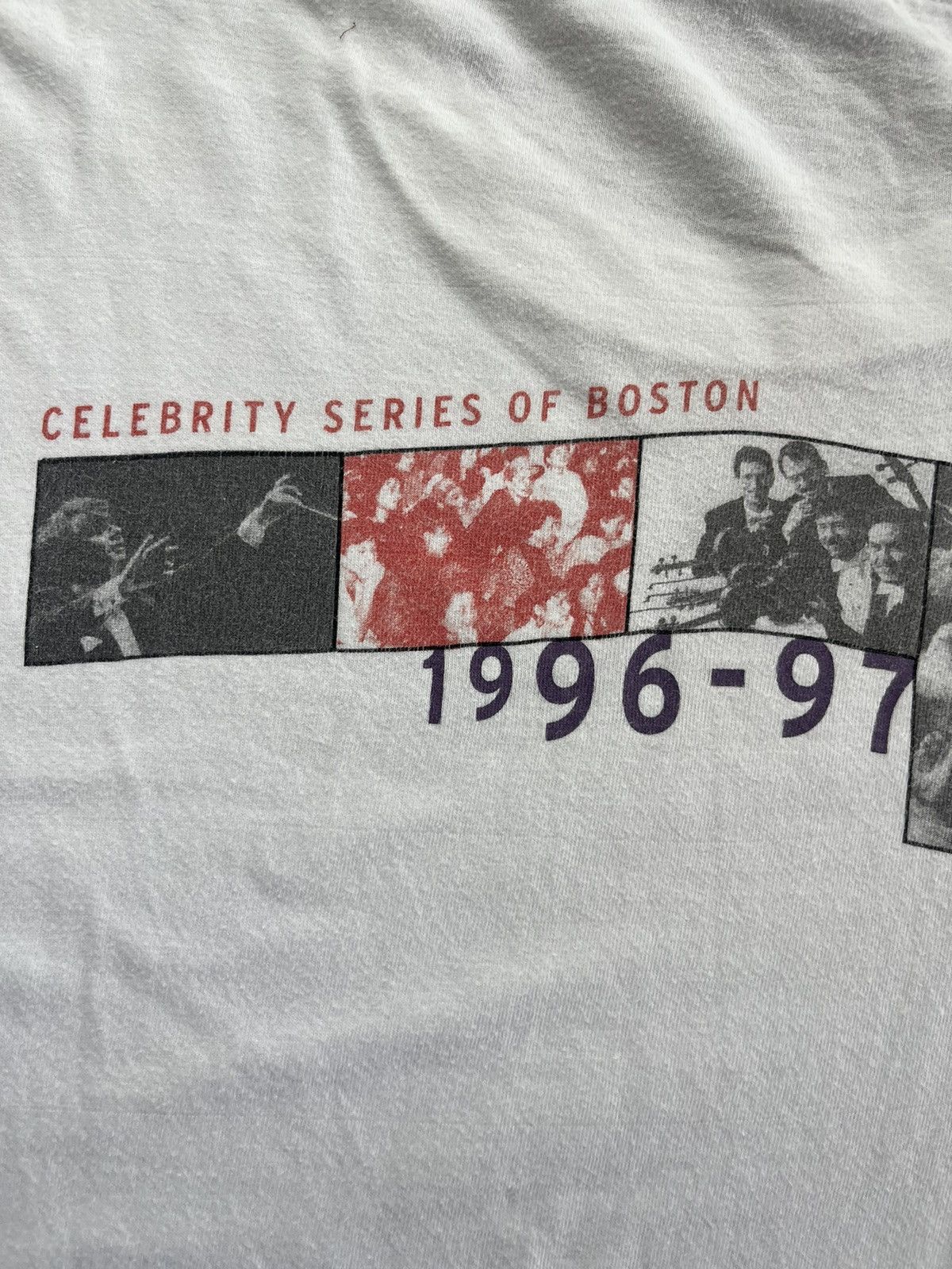 Vintage Vintage Bank Boston Celebrity Series of Boston 96’s Tshirt Size US XL / EU 56 / 4 - 10 Thumbnail