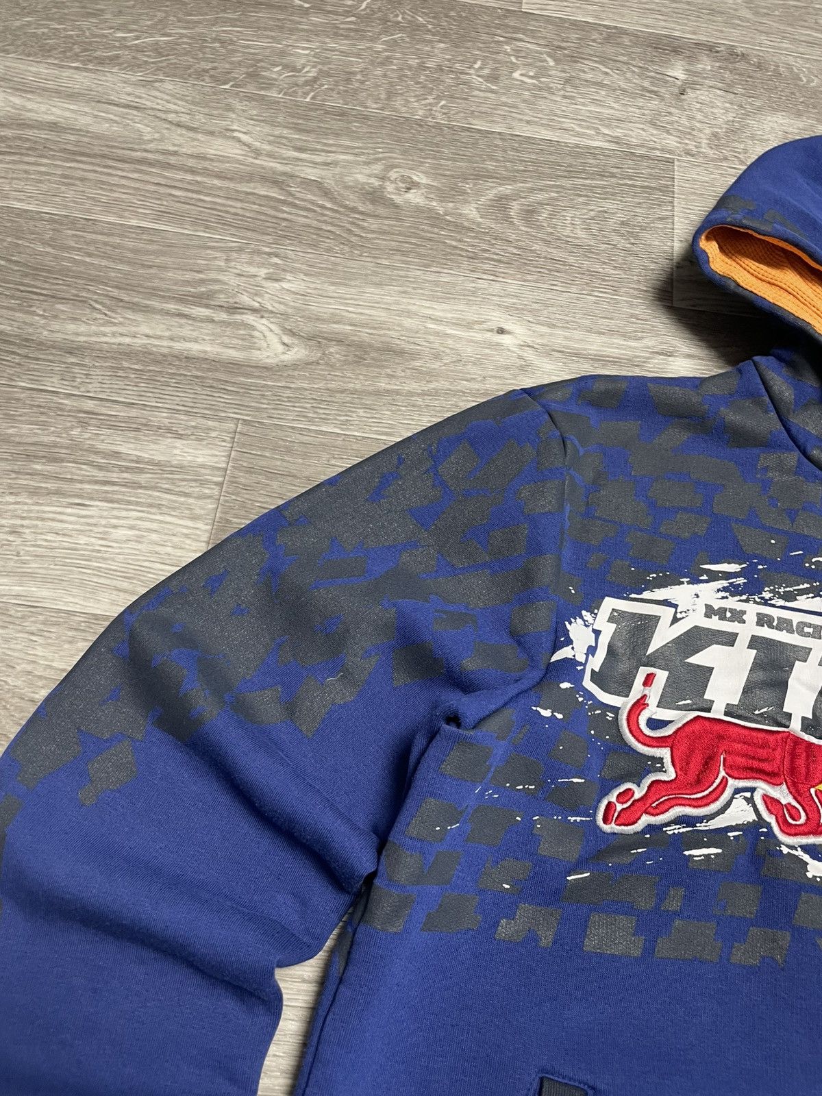 Red Bull Vintage Red Bull Kini Big Embroidered Logo Racing Zip Hoodie Size US S / EU 44-46 / 1 - 8 Thumbnail