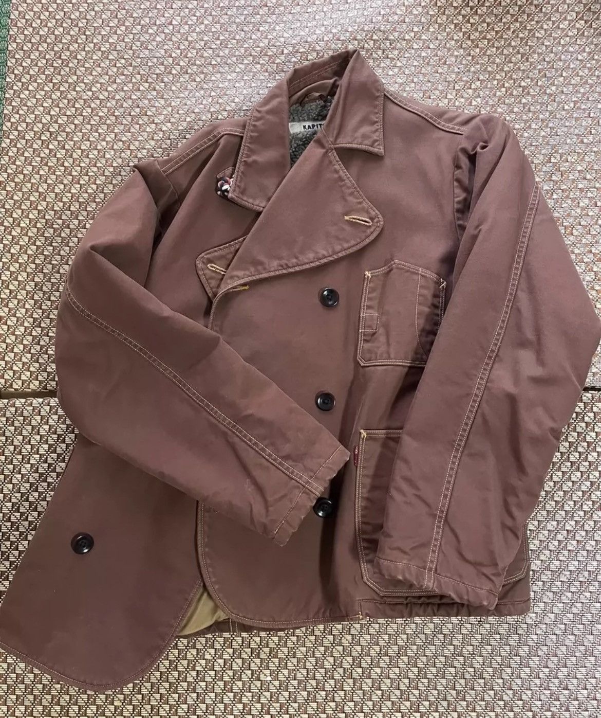 Kapital Kapital Canvas Jacket - DMC Size US L / EU 52-54 / 3 - 1 Thumbnail