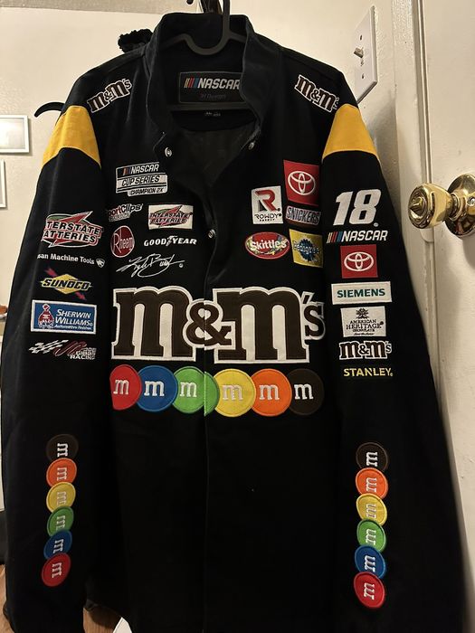 NASCAR NASCAR JH Design Kyle Busch M&M Racing Jacket | Grailed