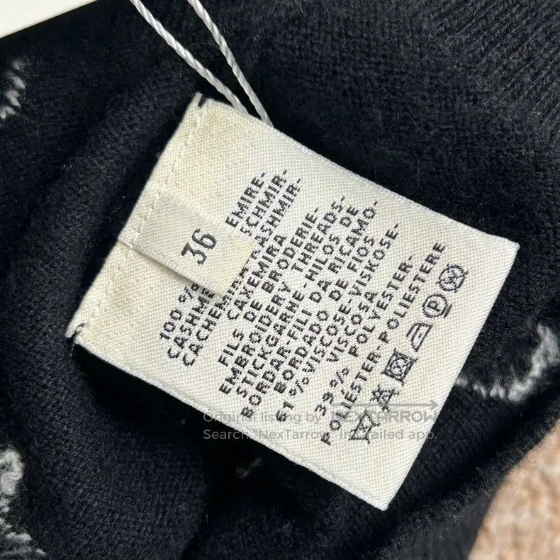 Hermes Hermes Black Cashmere Short Sleeve Sweater Size XS / US 0-2 / IT 36-38 - 5 Thumbnail