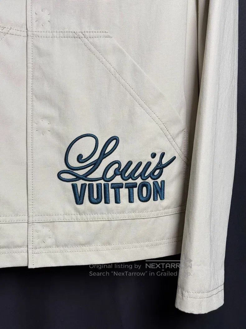 Louis Vuitton Louis Vuitton Embroidered logo cargo jacket Size US S / EU 44-46 / 1 - 2 Thumbnail