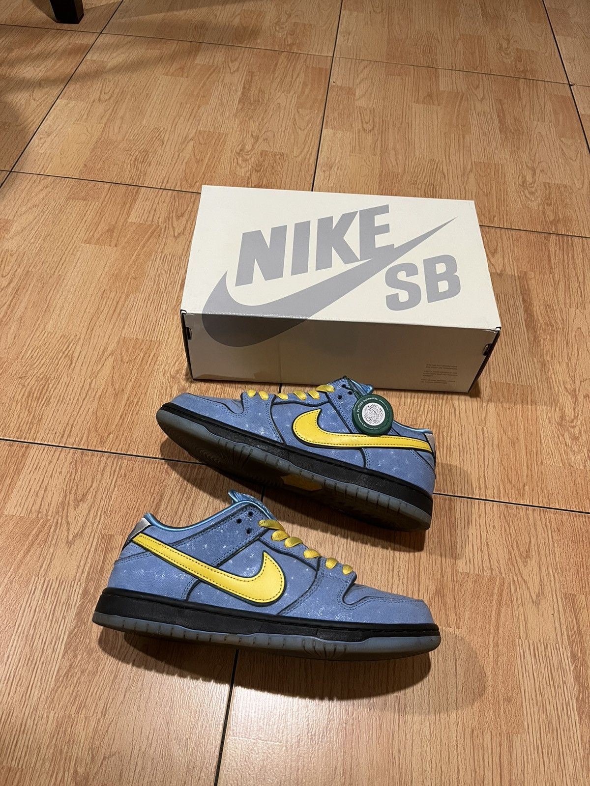 Nike The Powerpuff Girls x Nike Dunk Low Pro SB QS ‘Bubbles’ Size US 8.5 / EU 41-42 - 1 Thumbnail
