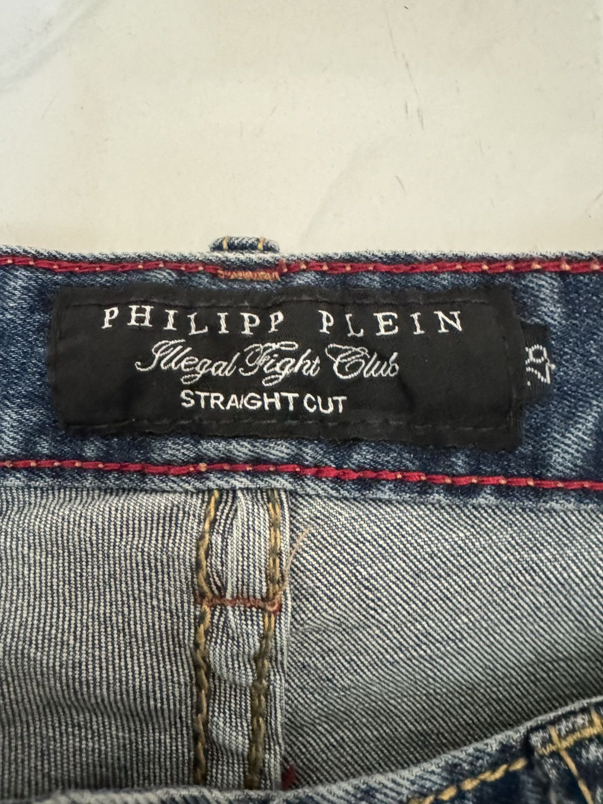 Philipp Plein Philipp Plein straight-cut distressed jeans. Size US 29 - 10 Thumbnail